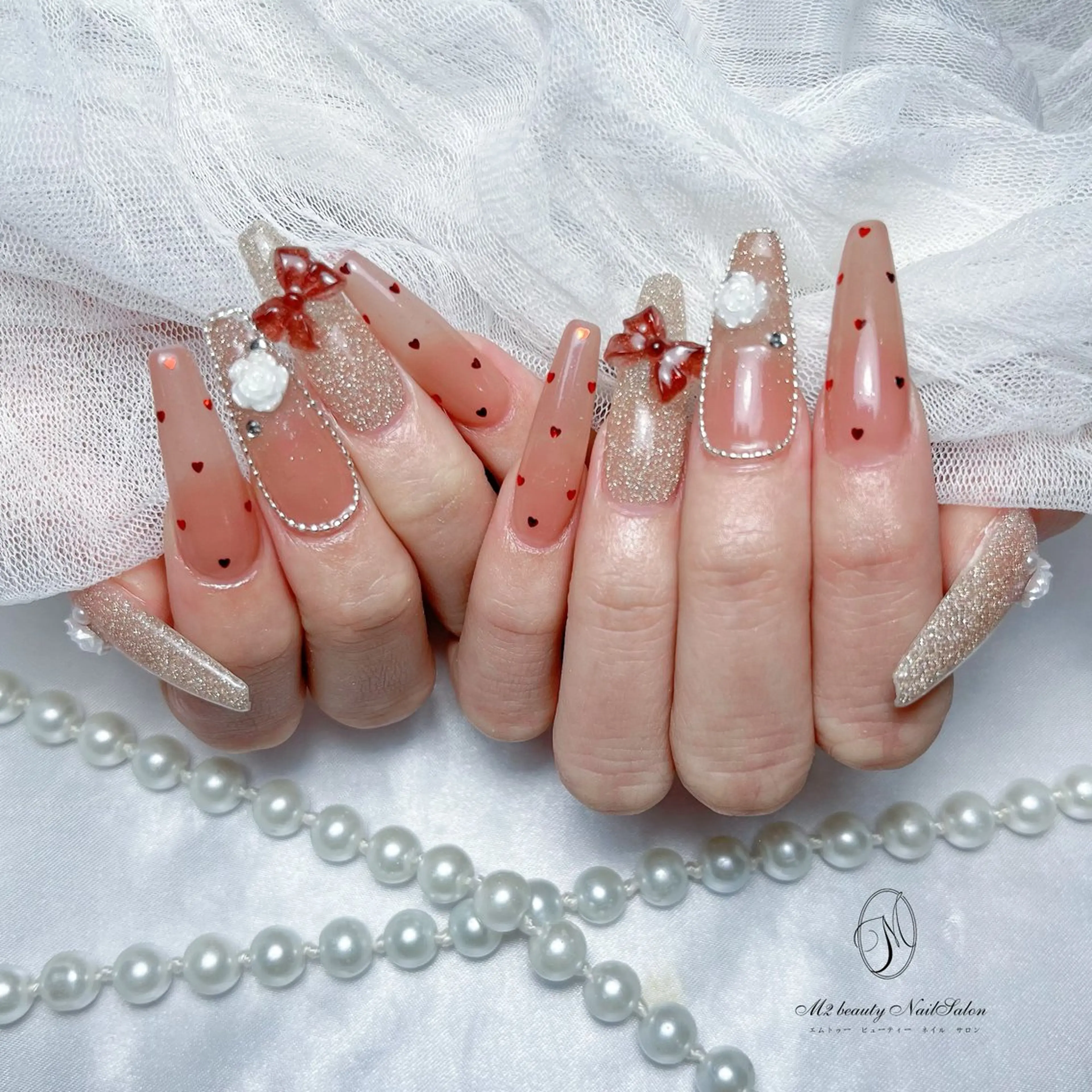 ネイル ハンドネイル M2 BEAUTY マリエのネイルデザイン