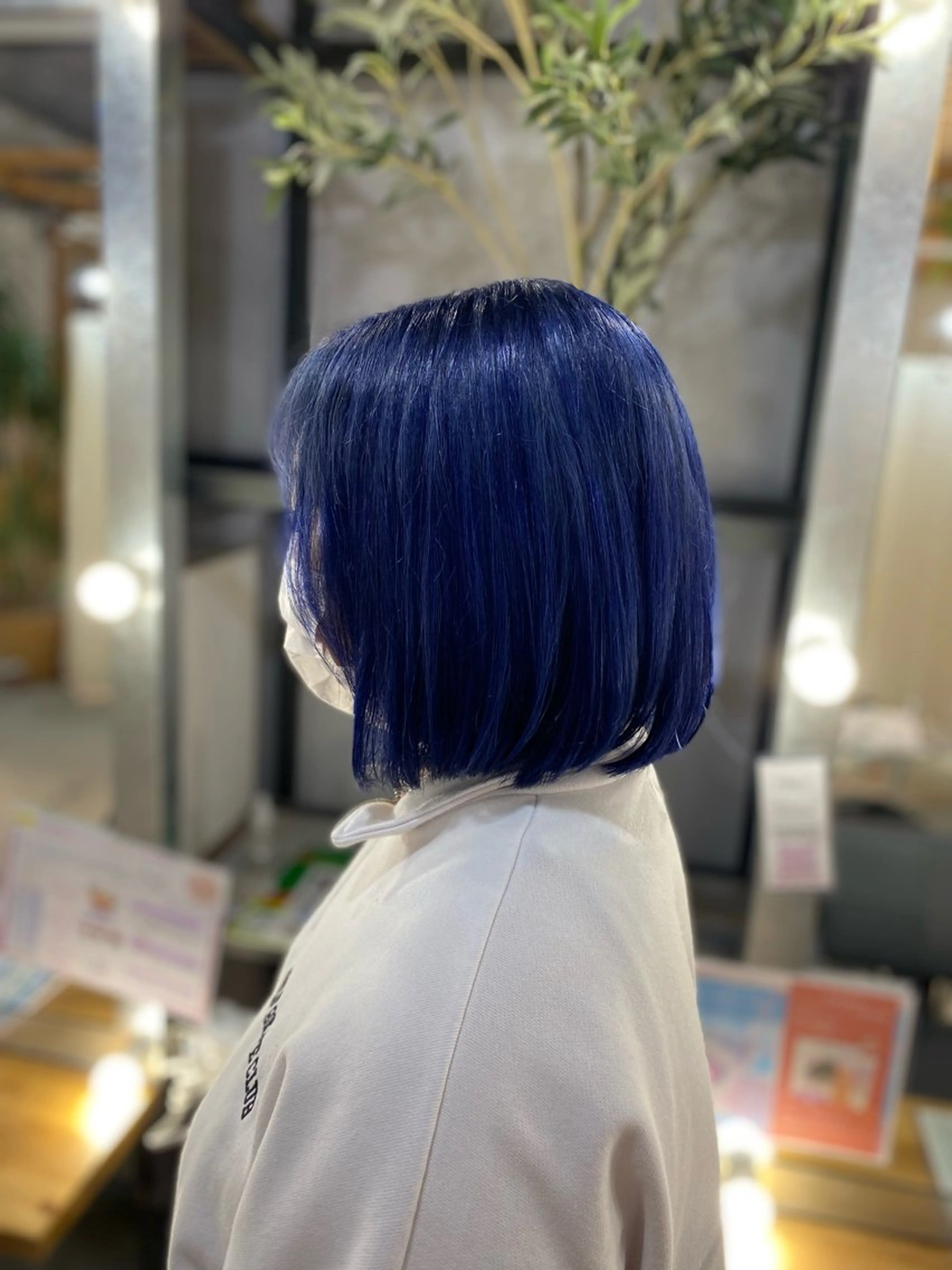 ショート カラー ネイビーカラー 伊藤 裕也のヘアスタイル