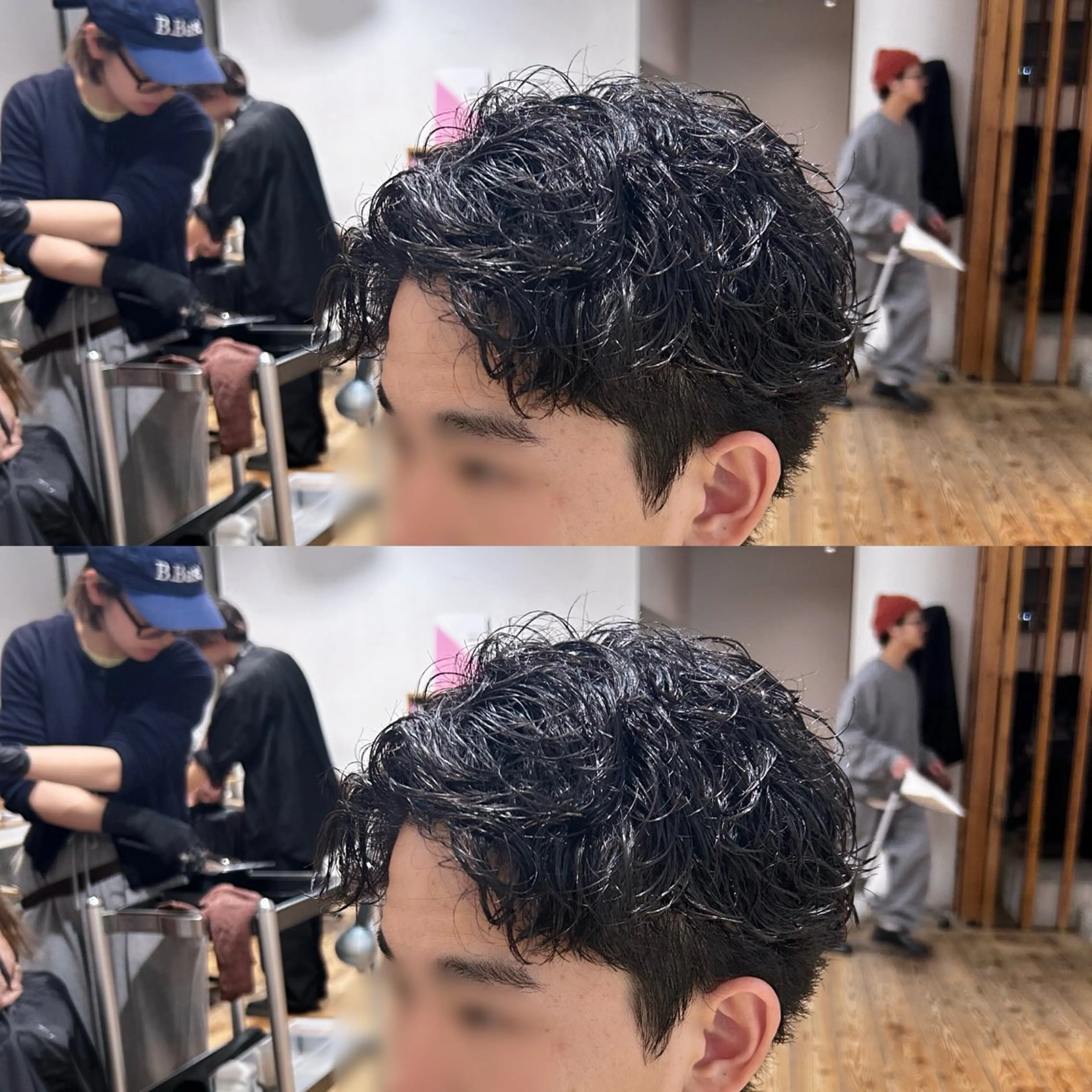 ショート パーマ メンズ メンズパーマ ショートヘア カット パーマ Koki☘️/ メンズ特化のヘアスタイル