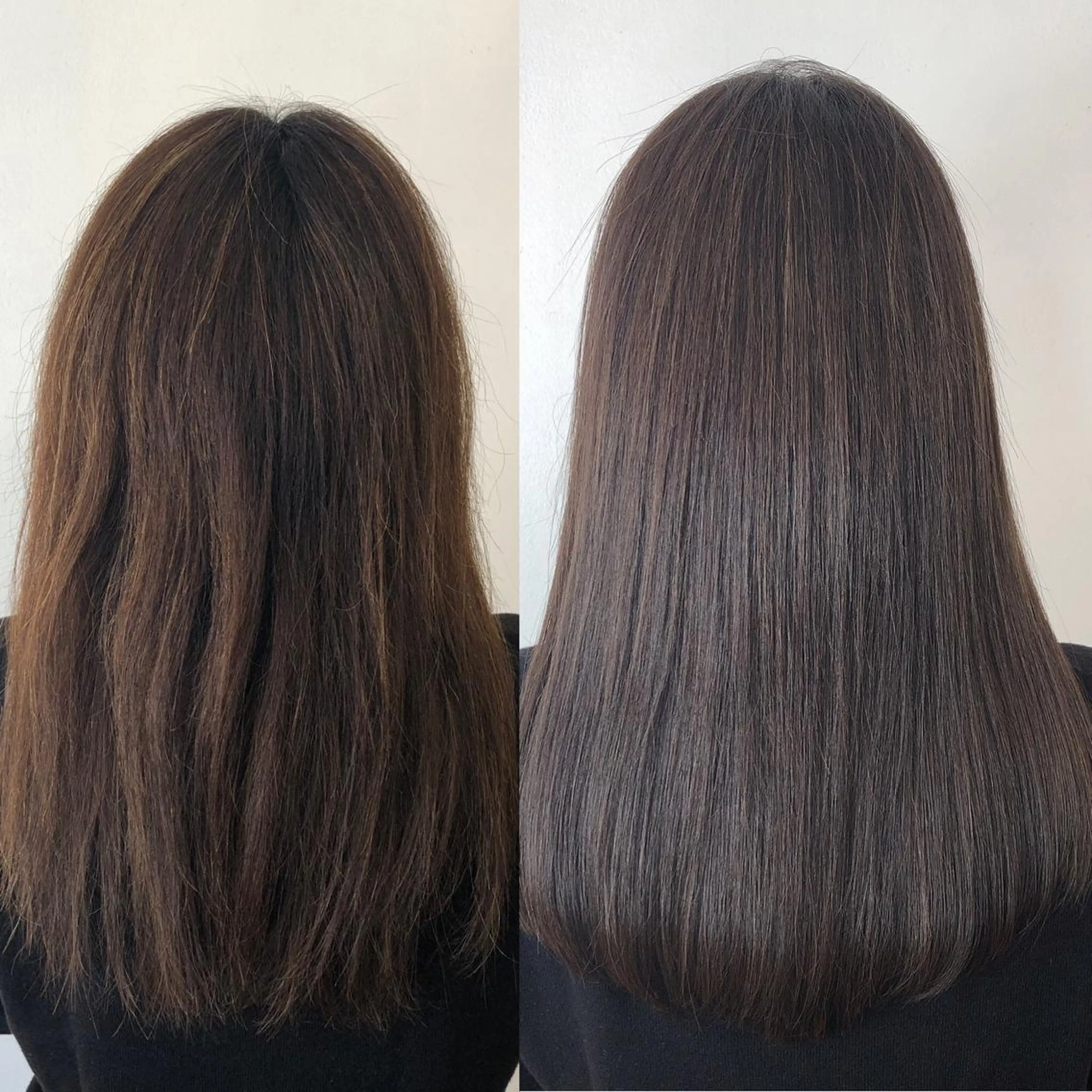 ロング カラー トリートメント h a k u 大倉 卓人のヘアスタイル