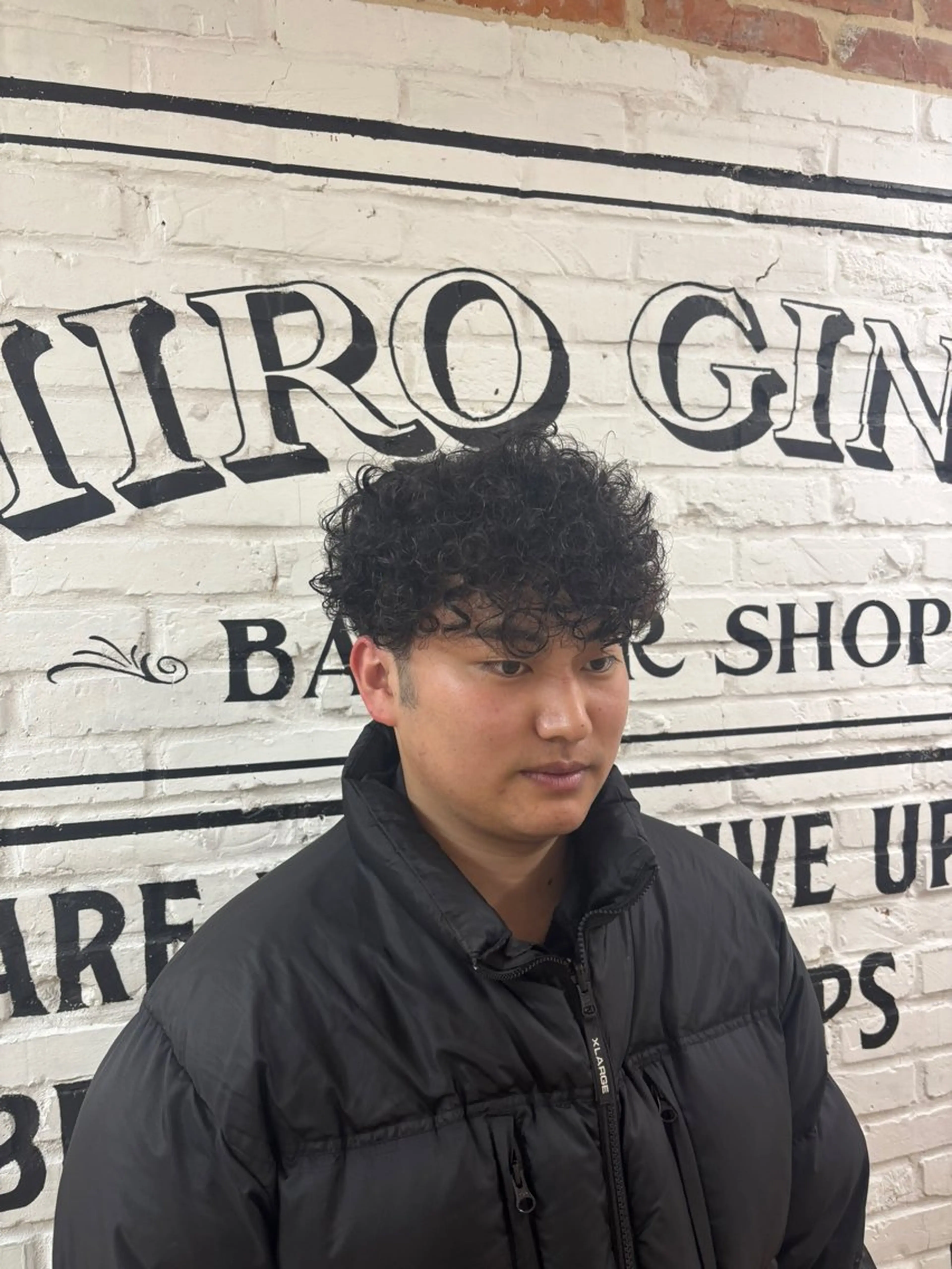 ショート パーマ 鈴木 楓花のヘアスタイル