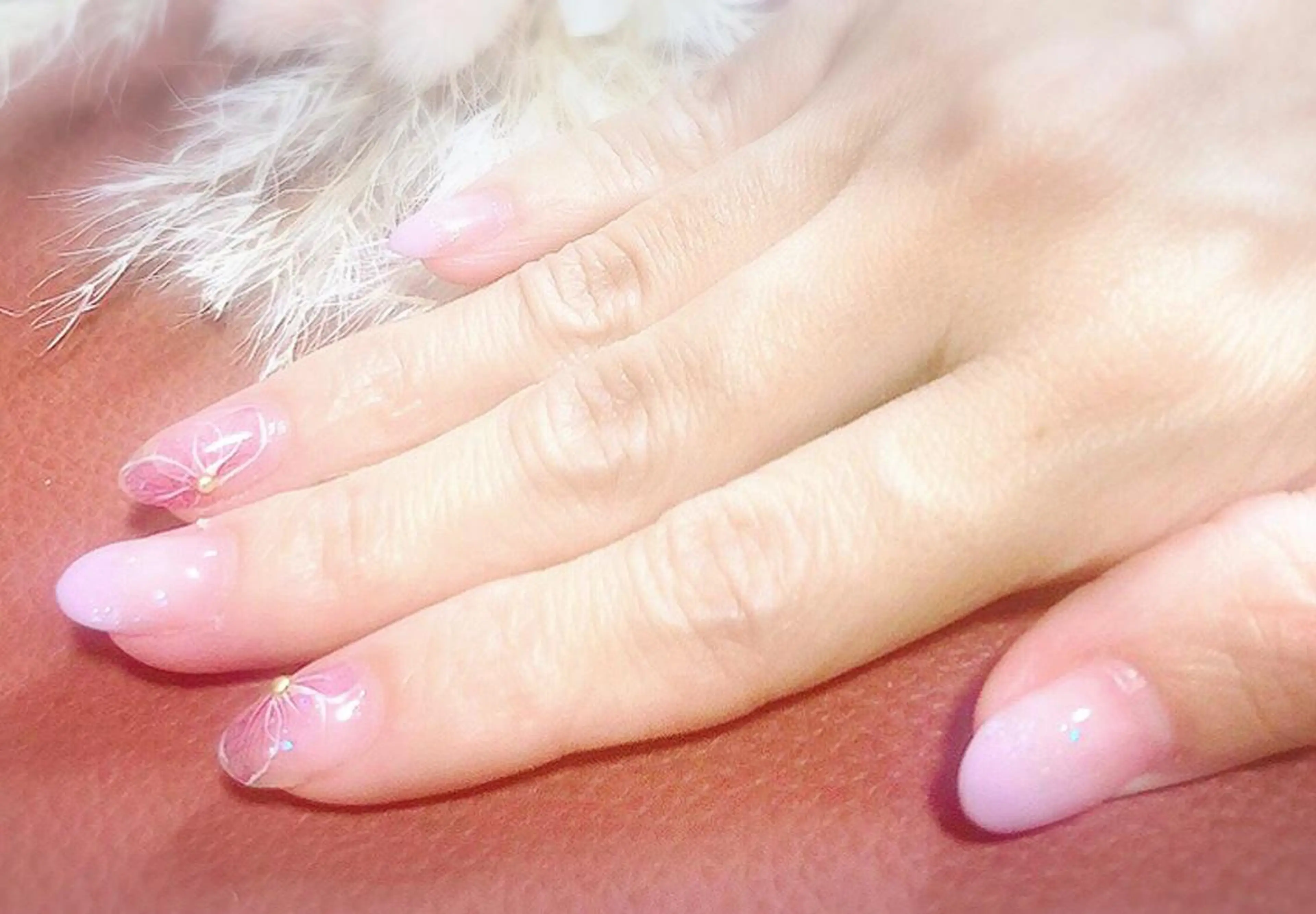 ネイル ラメ(グリッター) ♾nail 恵美のマツエク・マツパデザイン