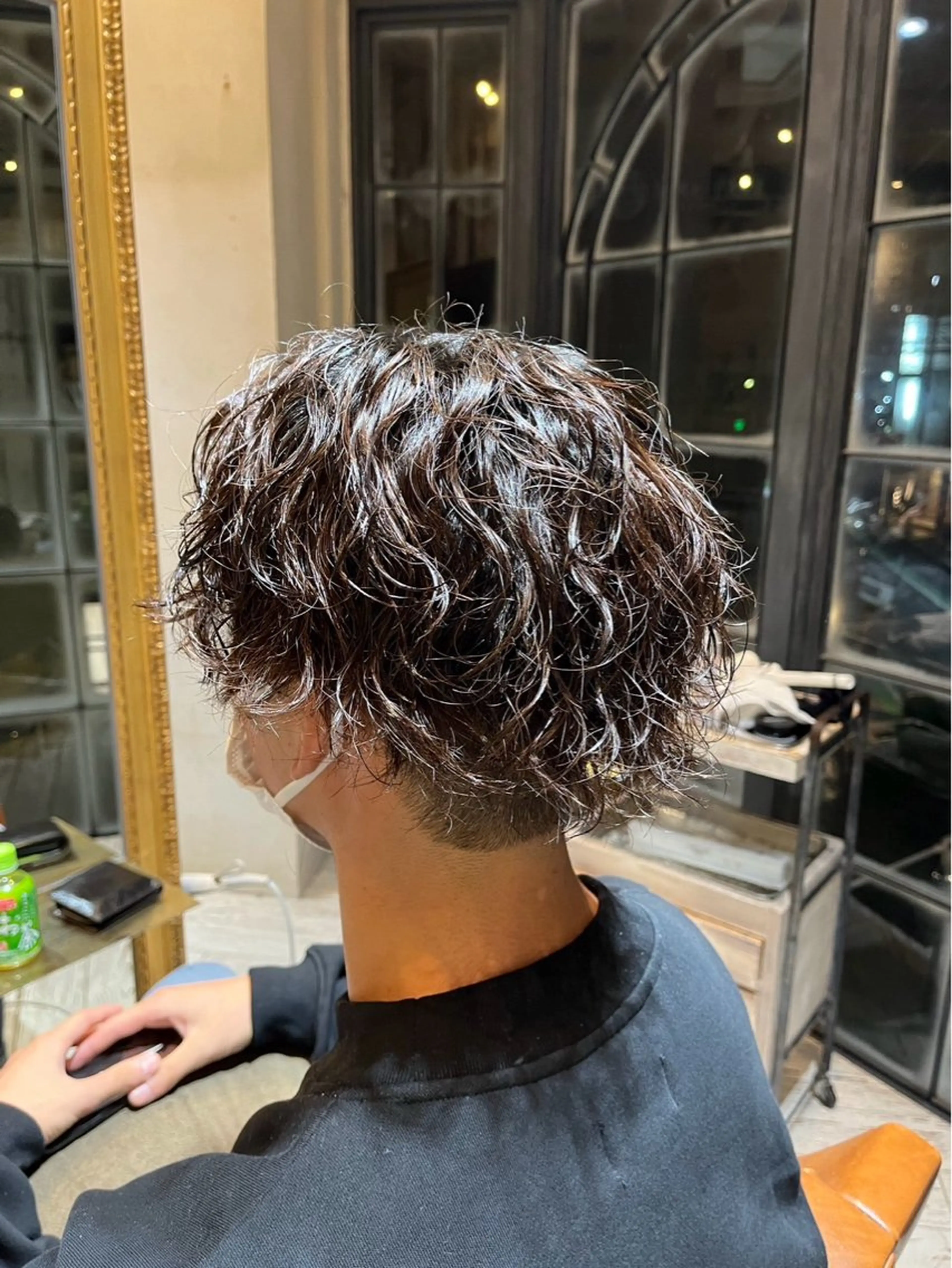 パーマ 🫧DECORA 🫧望月涼🫧韓国風のヘアスタイル