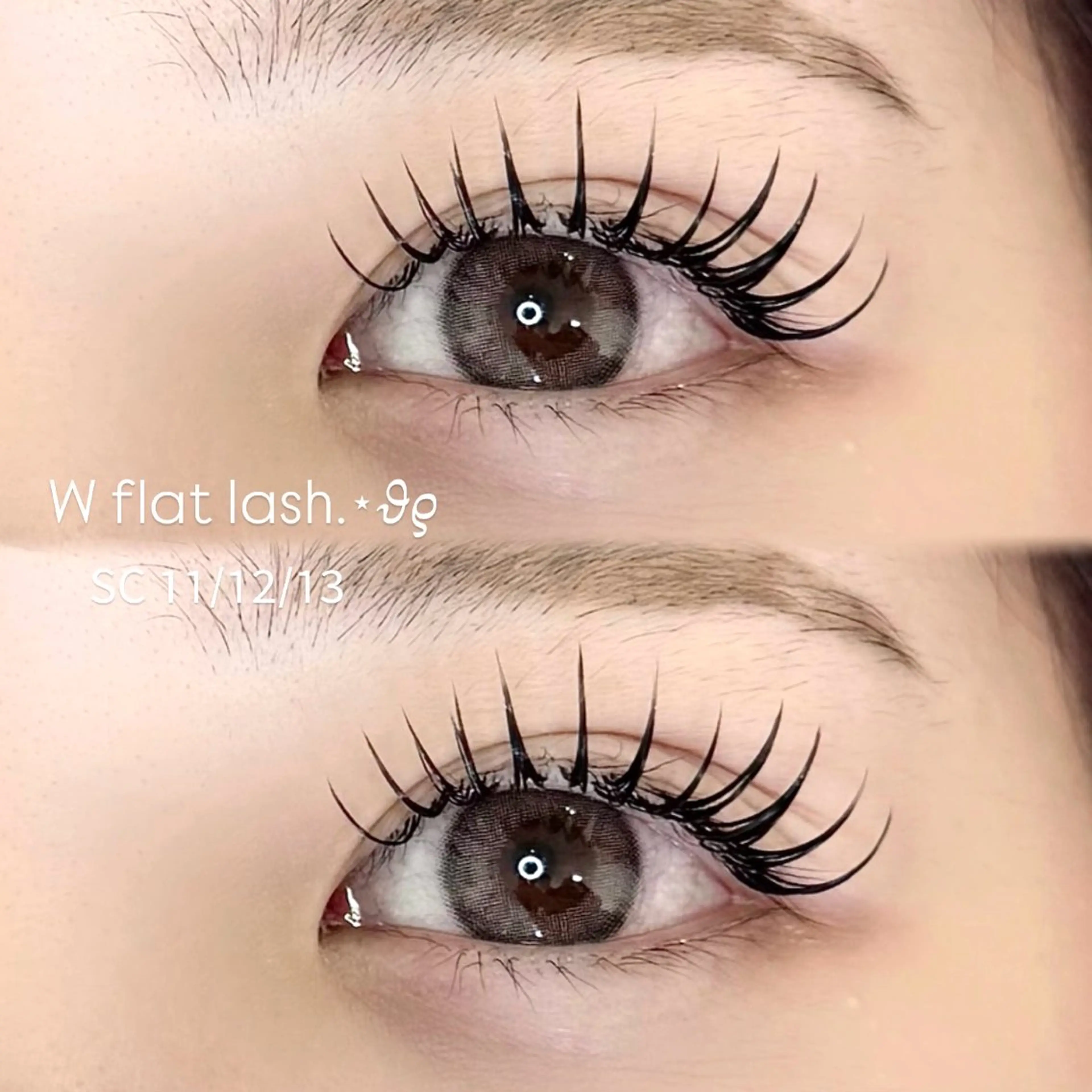 ダブルフラットラッシュ100束(コーティング付き‎𖤐 ̖́-‬)⚠️備考要確認の写真