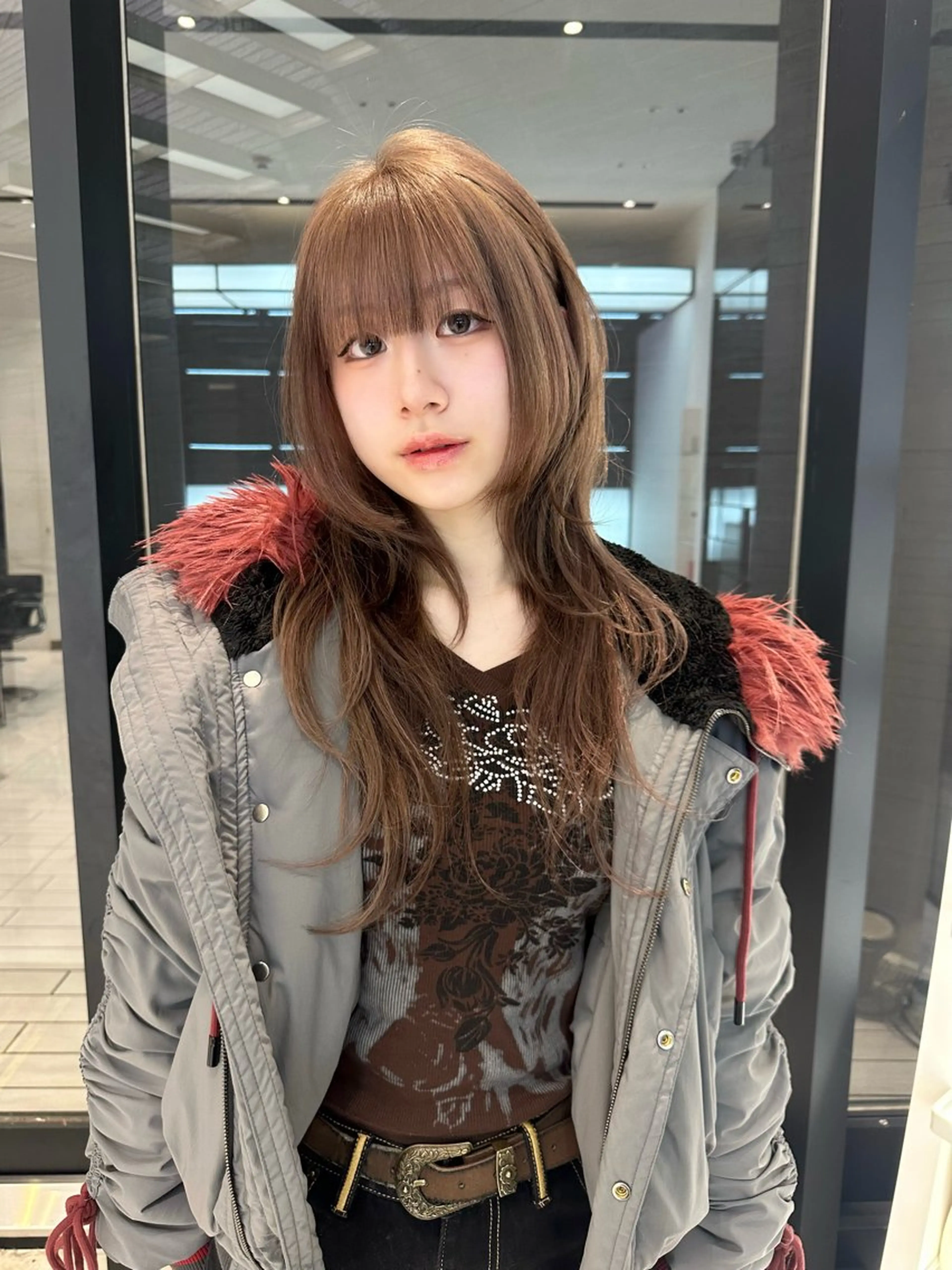 🩵✦·.⋆カット+ブリーチカラー⋆.·✦の写真