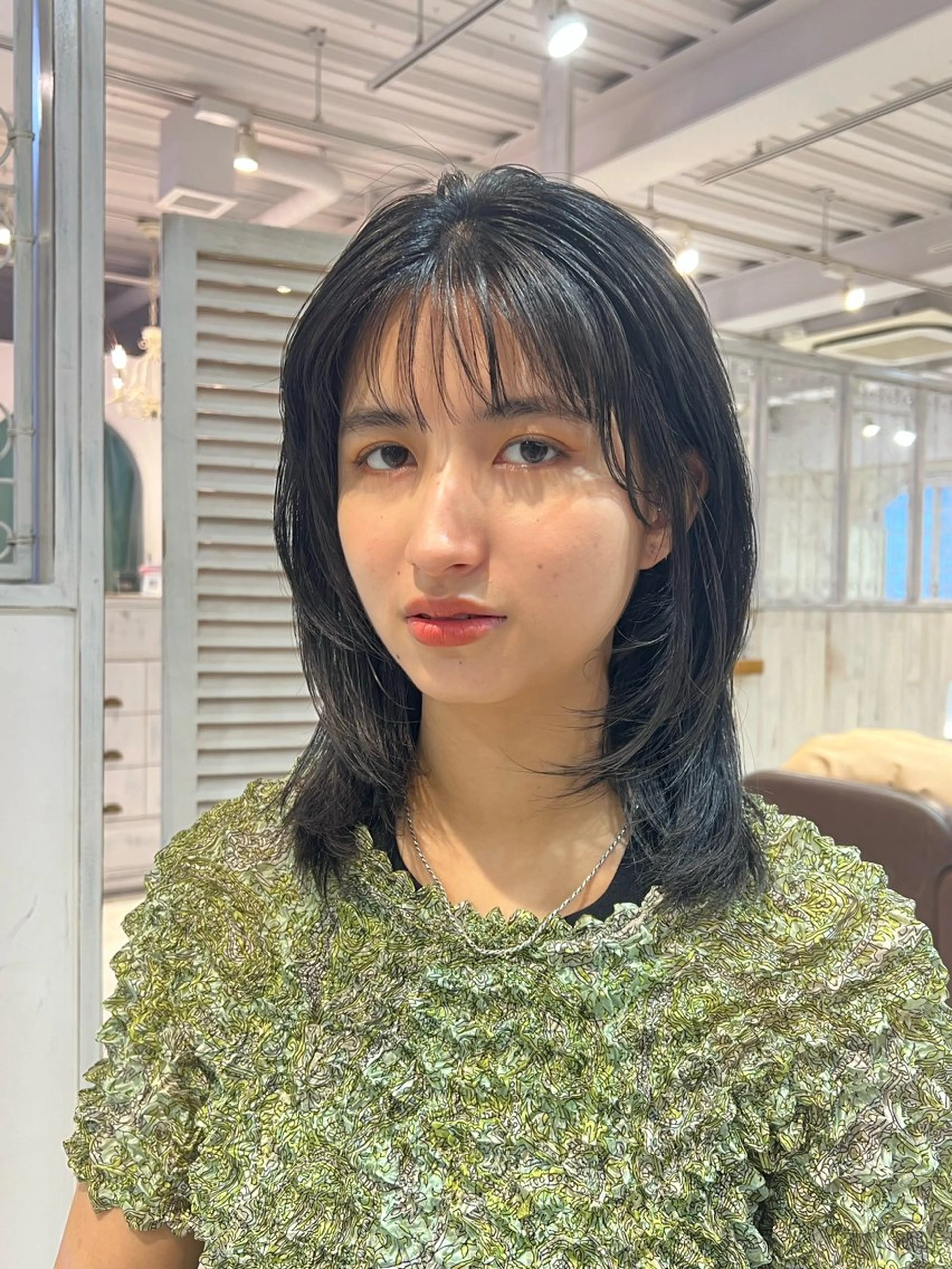 ミディアム 韓国ヘア 🎀華澄のヘアスタイル