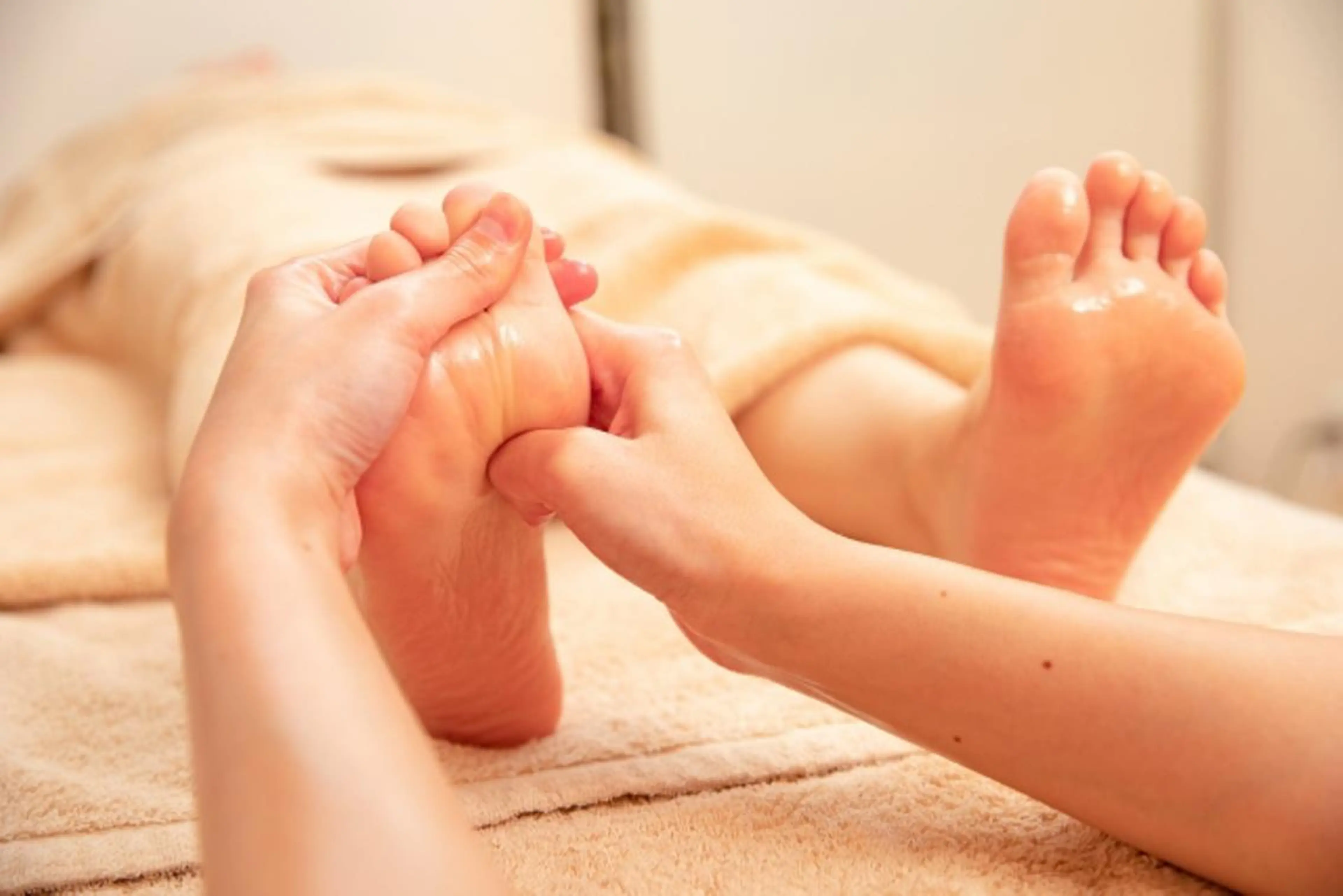 足つぼリフレ(30min)＋アロマ足湯付き🌱台湾式で老廃物さよなら👋強さの調整します♪の写真