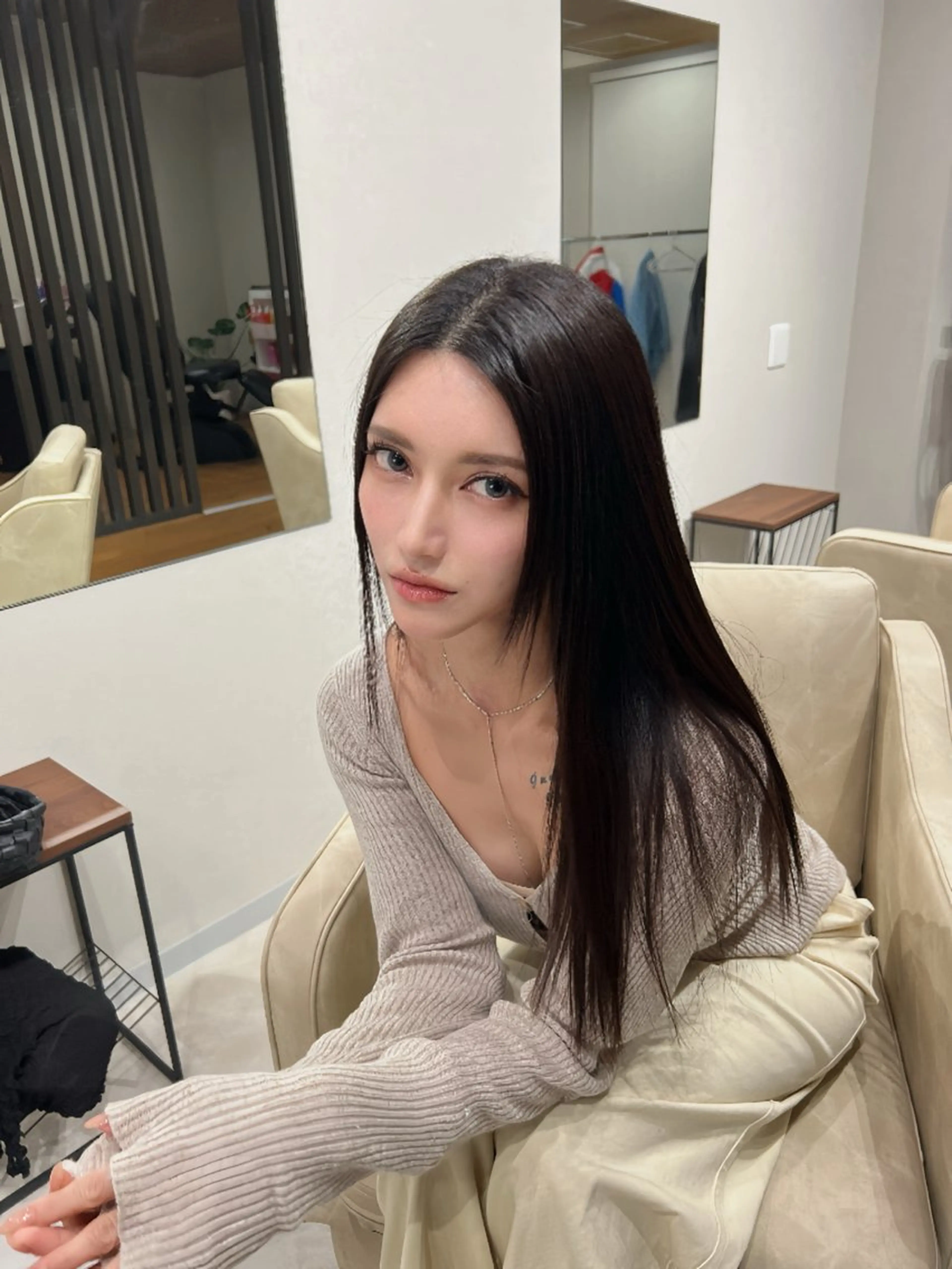 ロング ヘアカラー box  mico. mutsumiのヘアスタイル