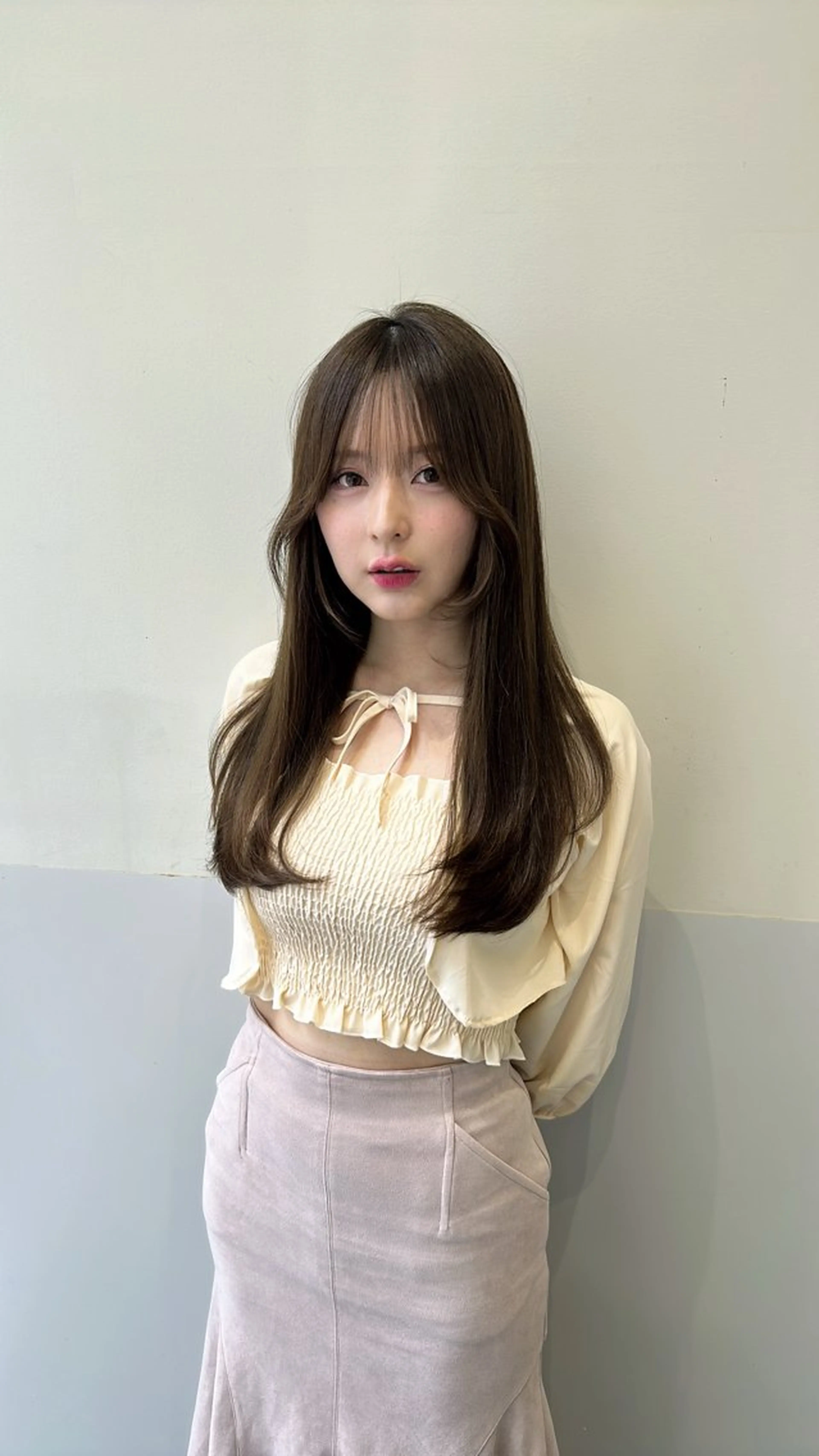 ロング カラー IVE（イヴ）所属・IVE jukuのヘアスタイル