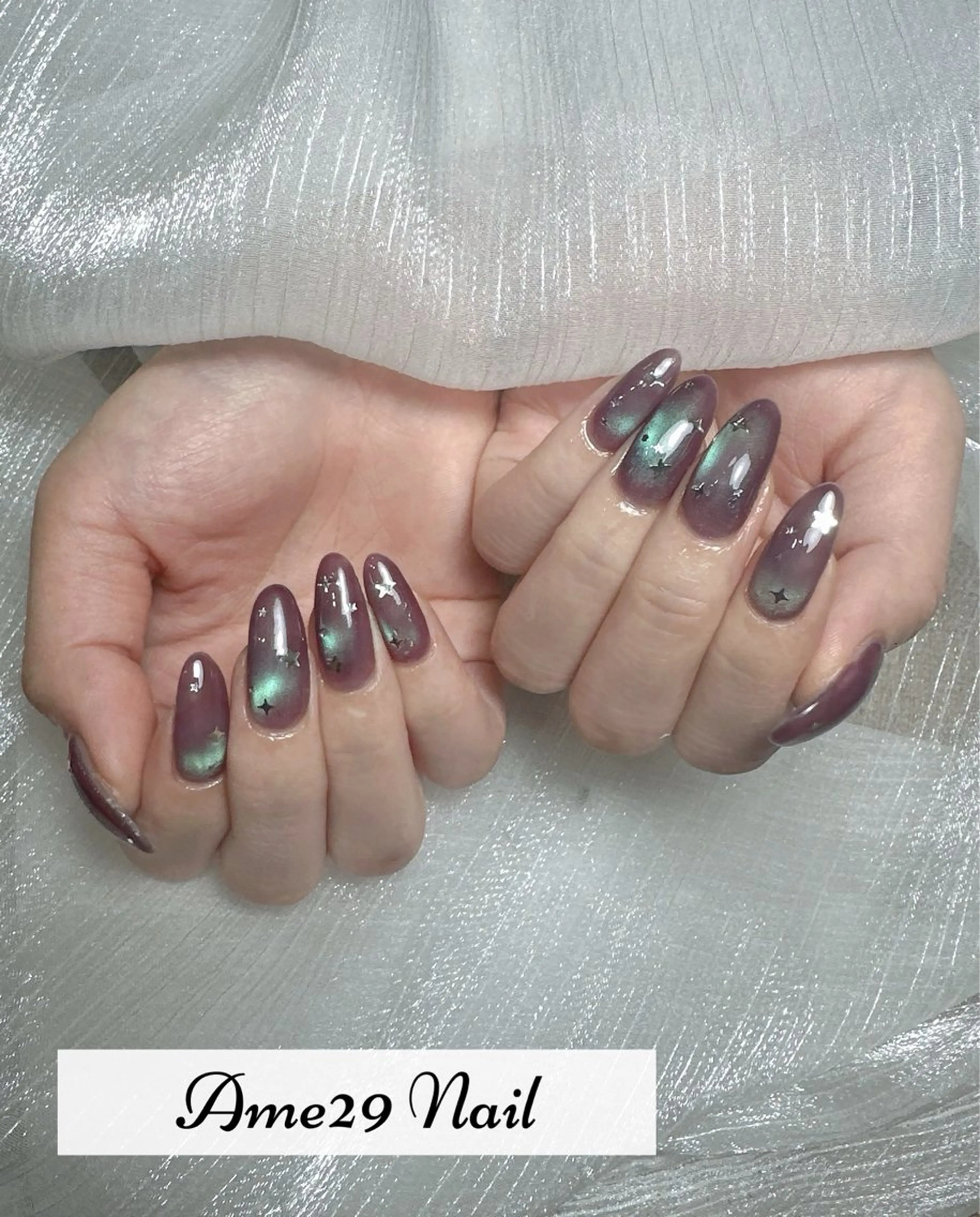 ネイル アートネイル スカルプネイル AME29 Nail ネイルサロンのネイルデザイン