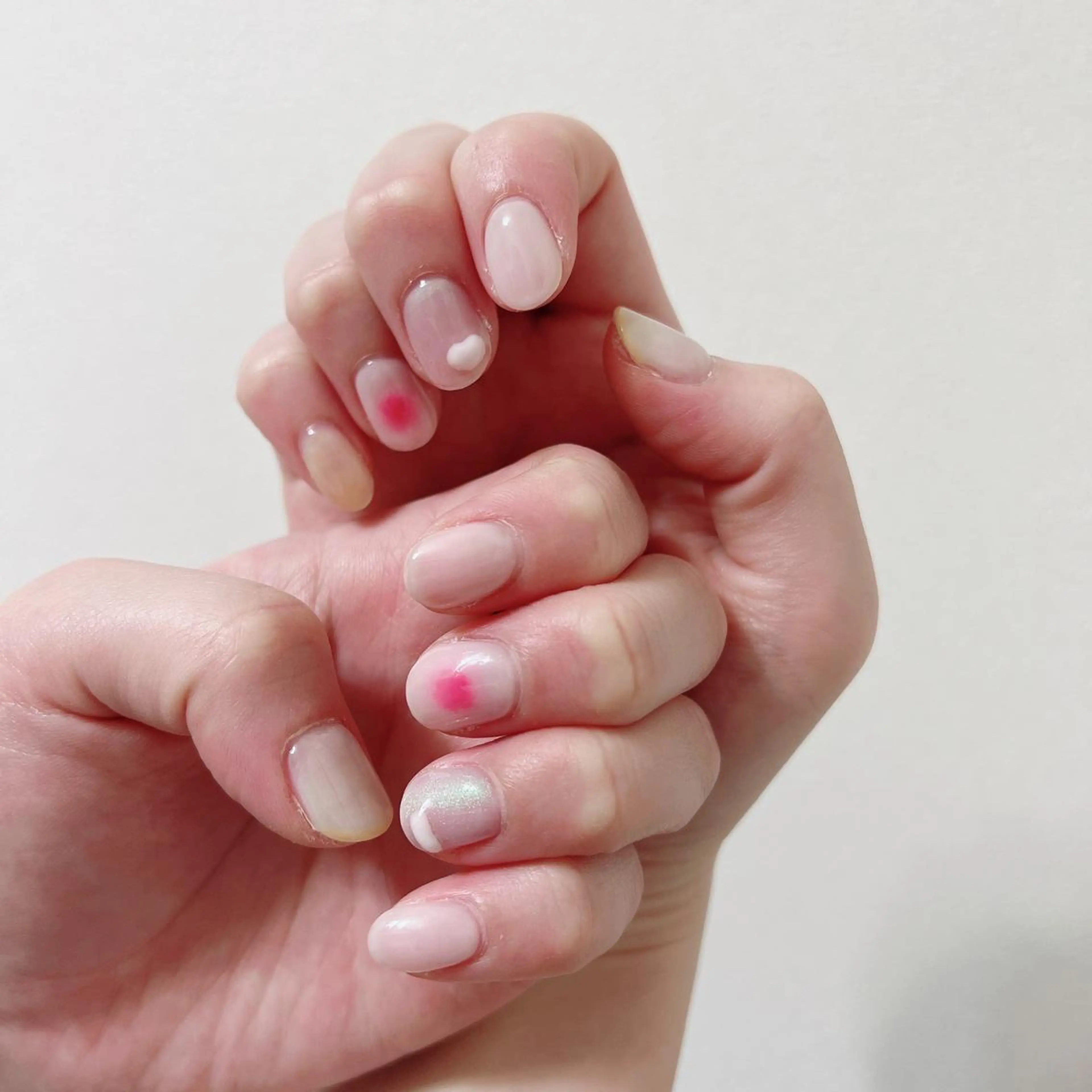 ネイル 韓国ネイル 春ネイル 夏ネイル ハンドネイル ere beauty yukiのネイルデザイン