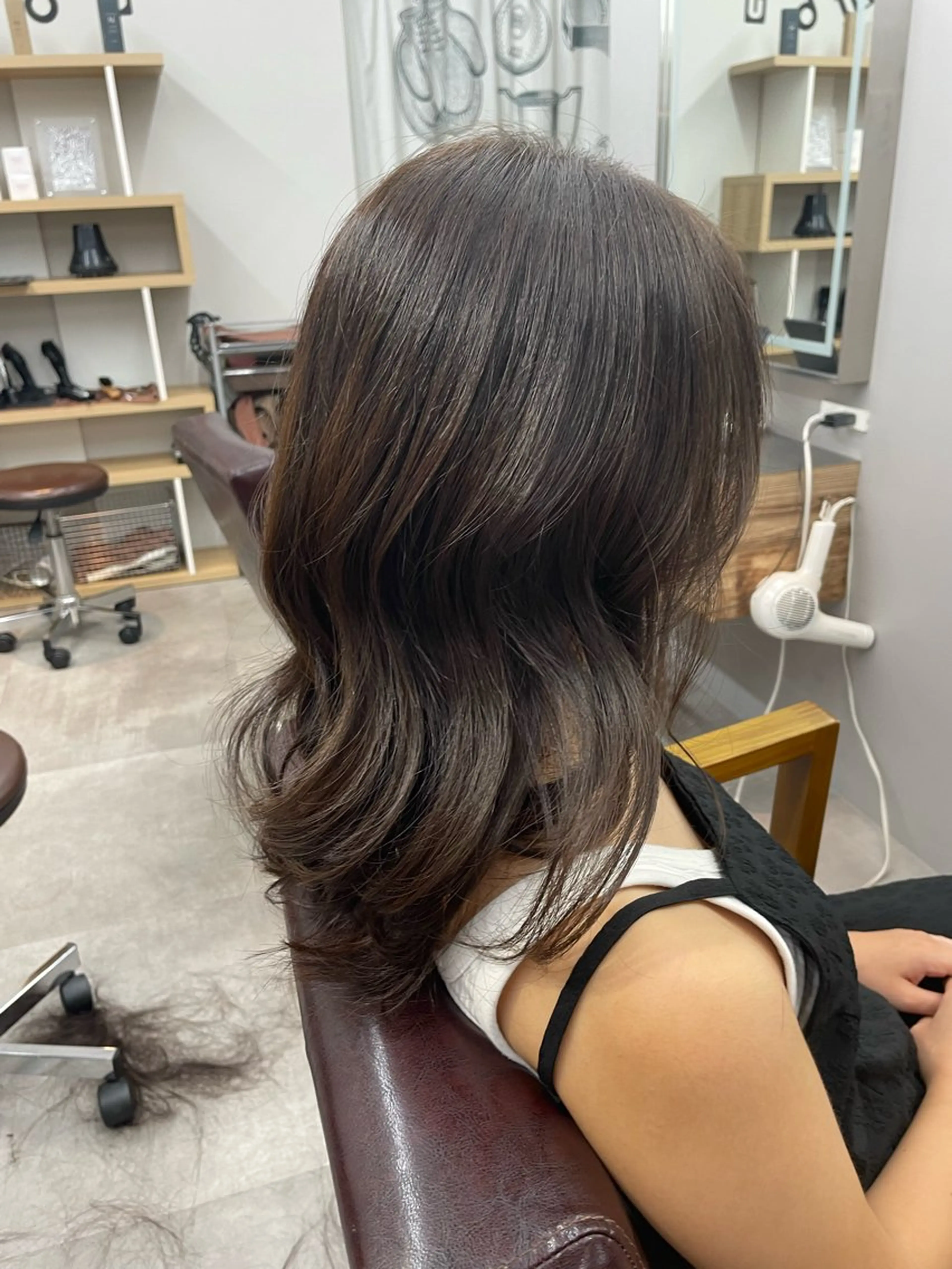 セミロング カット little  横浜所属・🌷久保田 優🌷のヘアスタイル