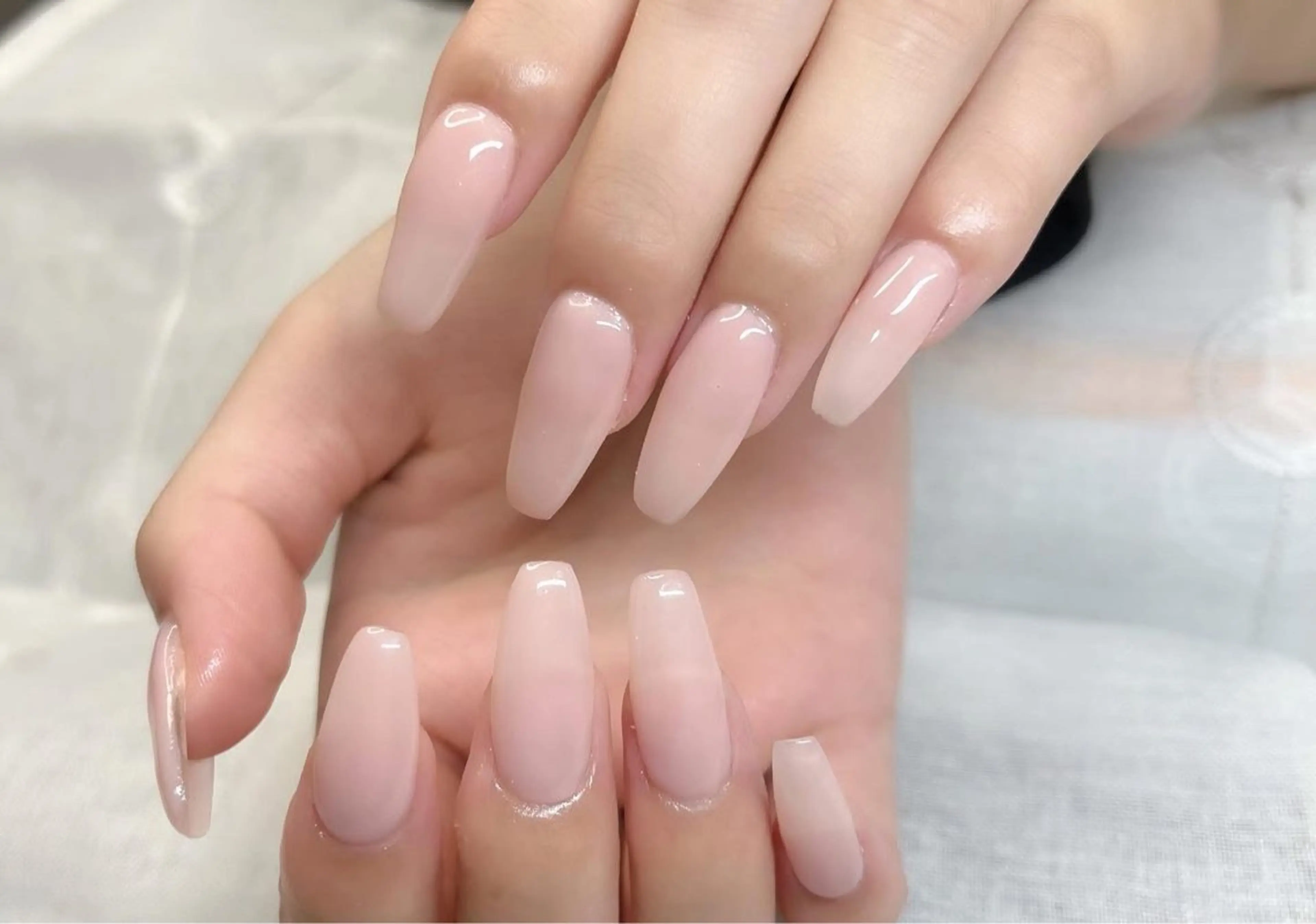 ネイル フットネイル フレンチネイル 韓国ネイル ロングネイル マグネットネイル Lee _nailのネイルデザイン