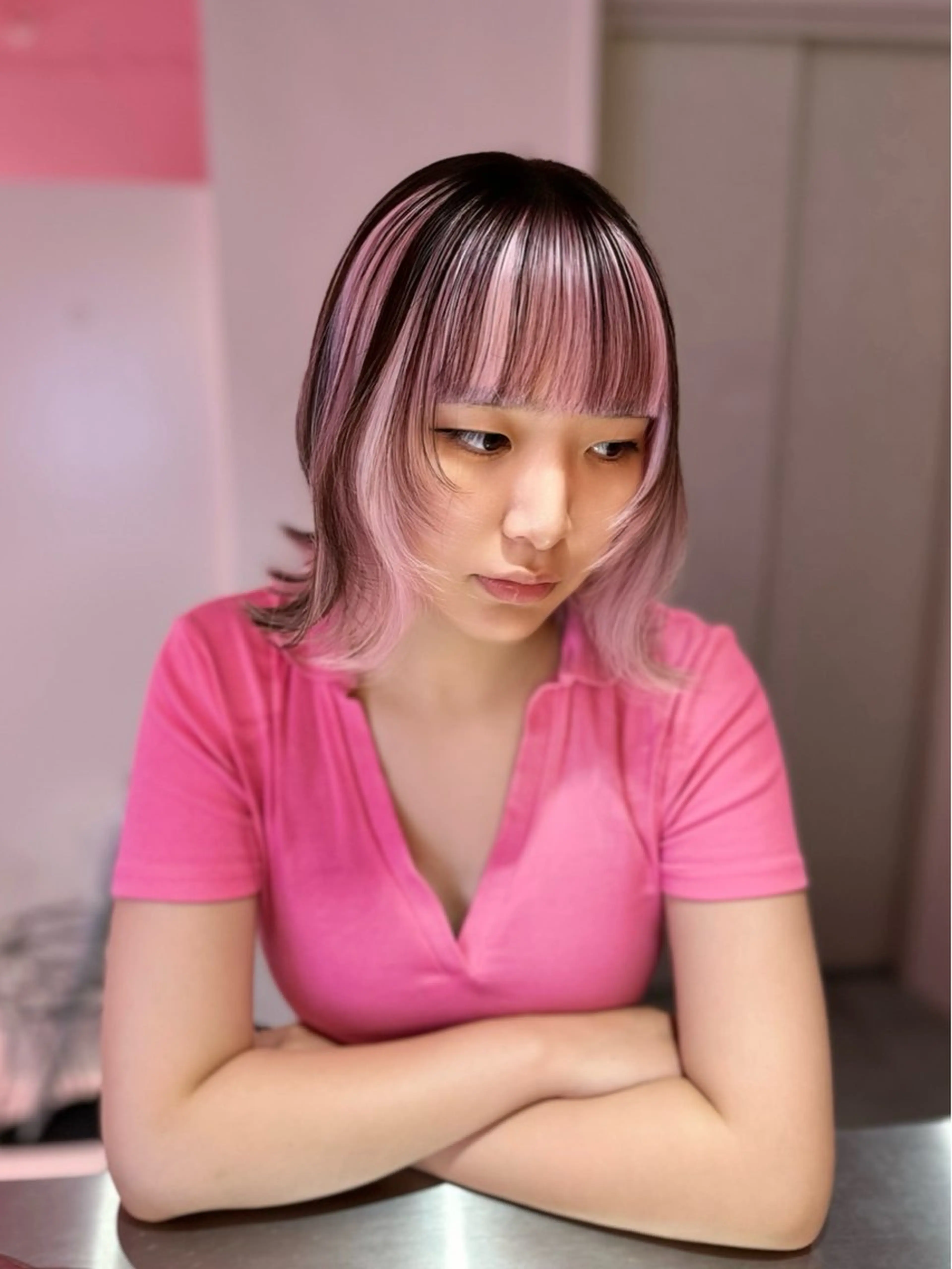 カラー ブリーチカラー 特化/MAHIROのヘアスタイル