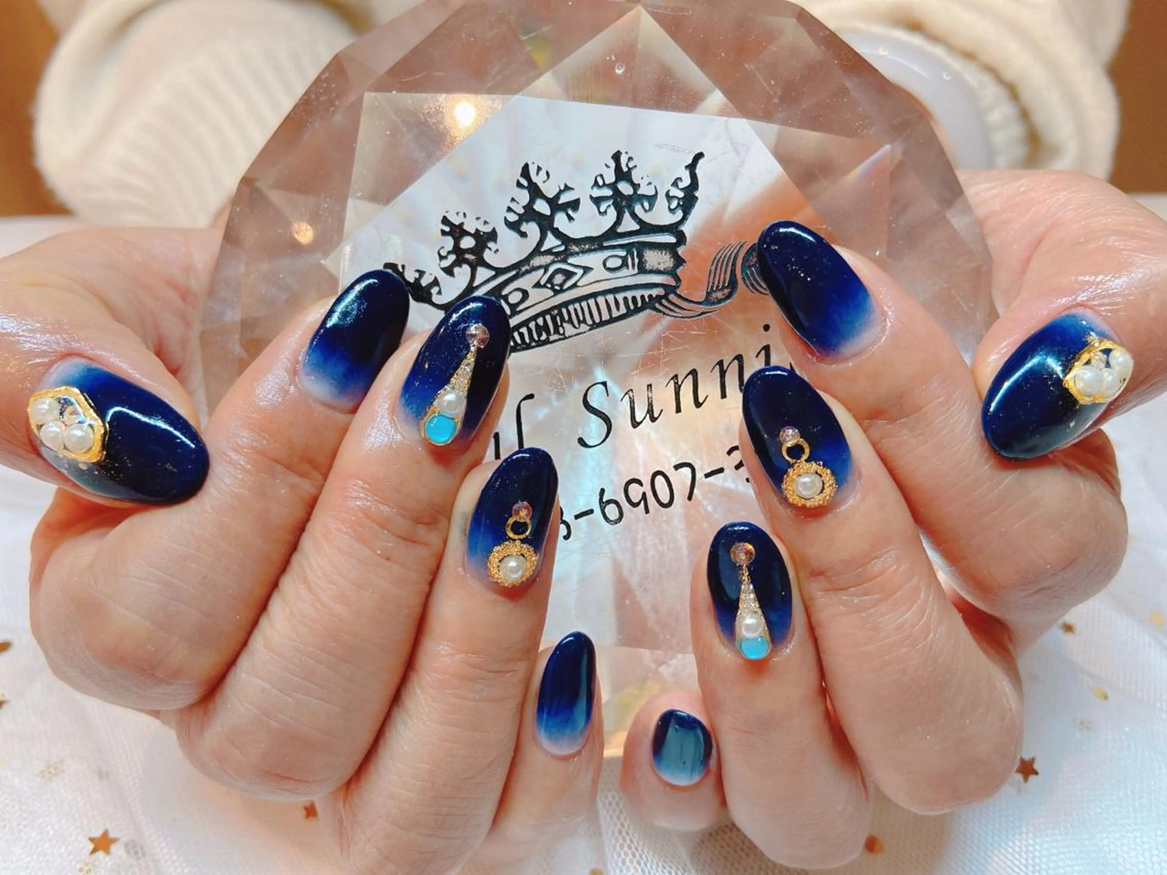 ネイル 長さだし専門店 M2　rikaのネイルデザイン