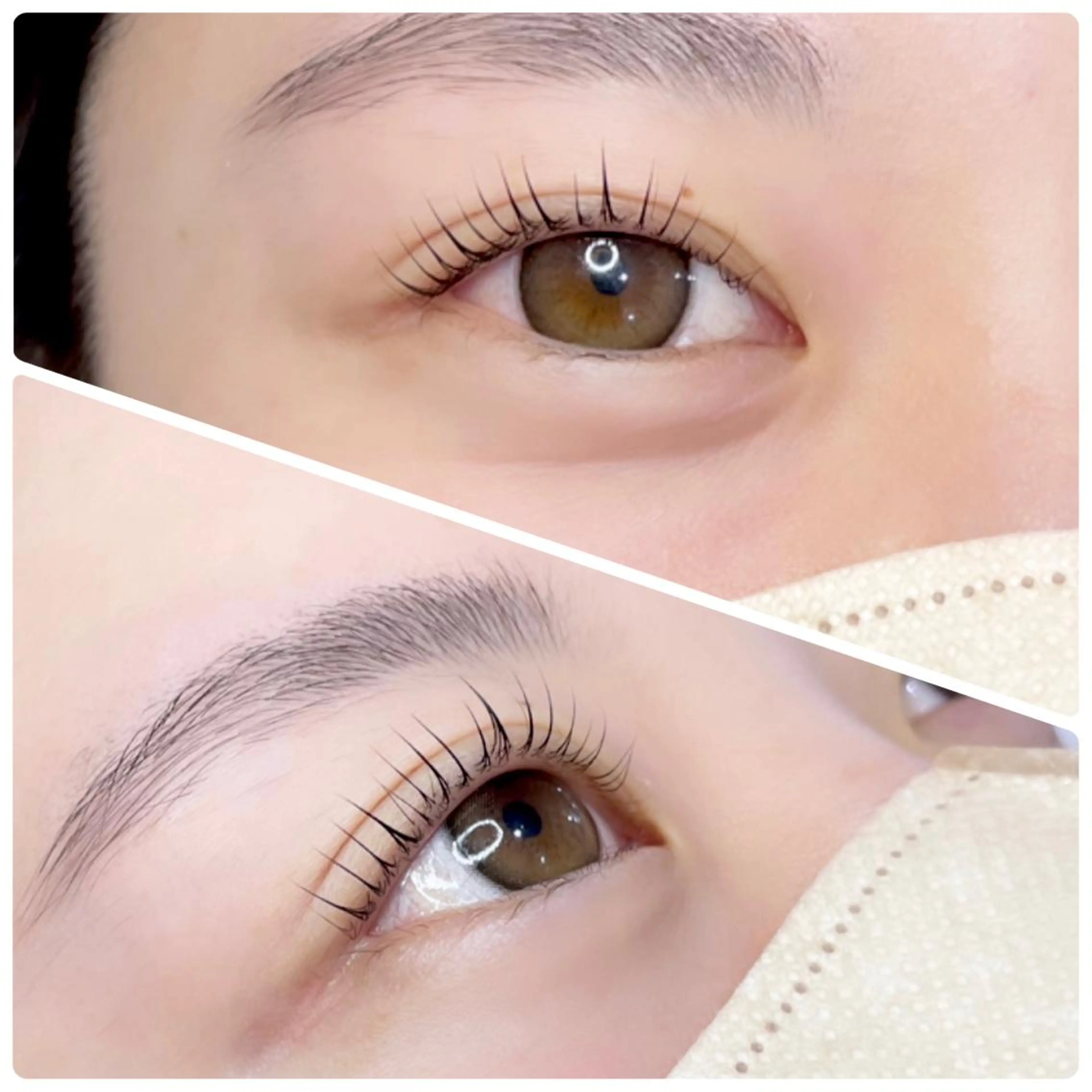 マツエク・マツパ 韓国風マツエク パリジェンヌラッシュリフト まつげパーマ 一重×まつ毛パーマ ワンホンマツエク beauty salon ma'am所属・erica💐 ma'amのマツエク・マツパデザイン