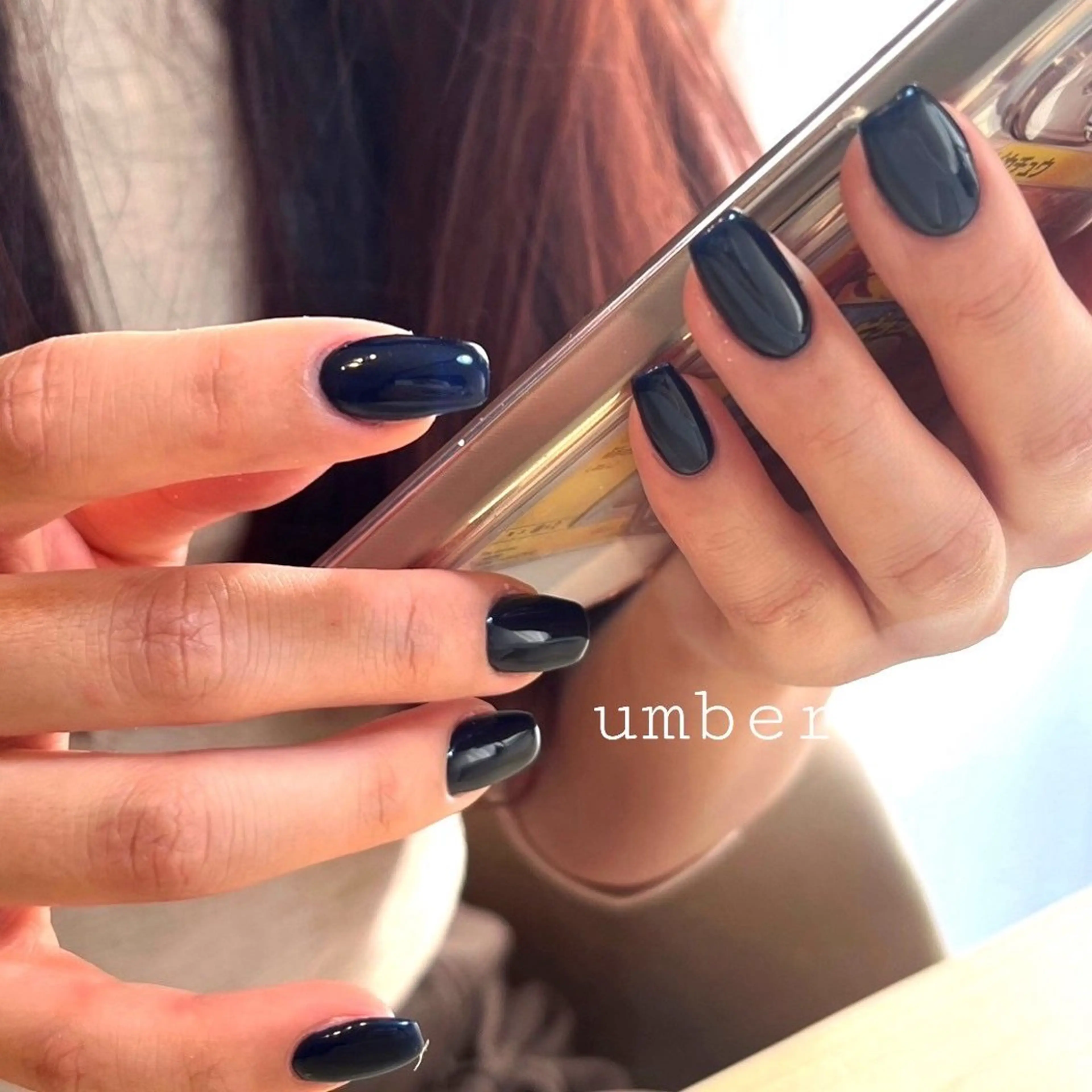 ネイル ハンドネイル umber 三茶1分のネイルデザイン