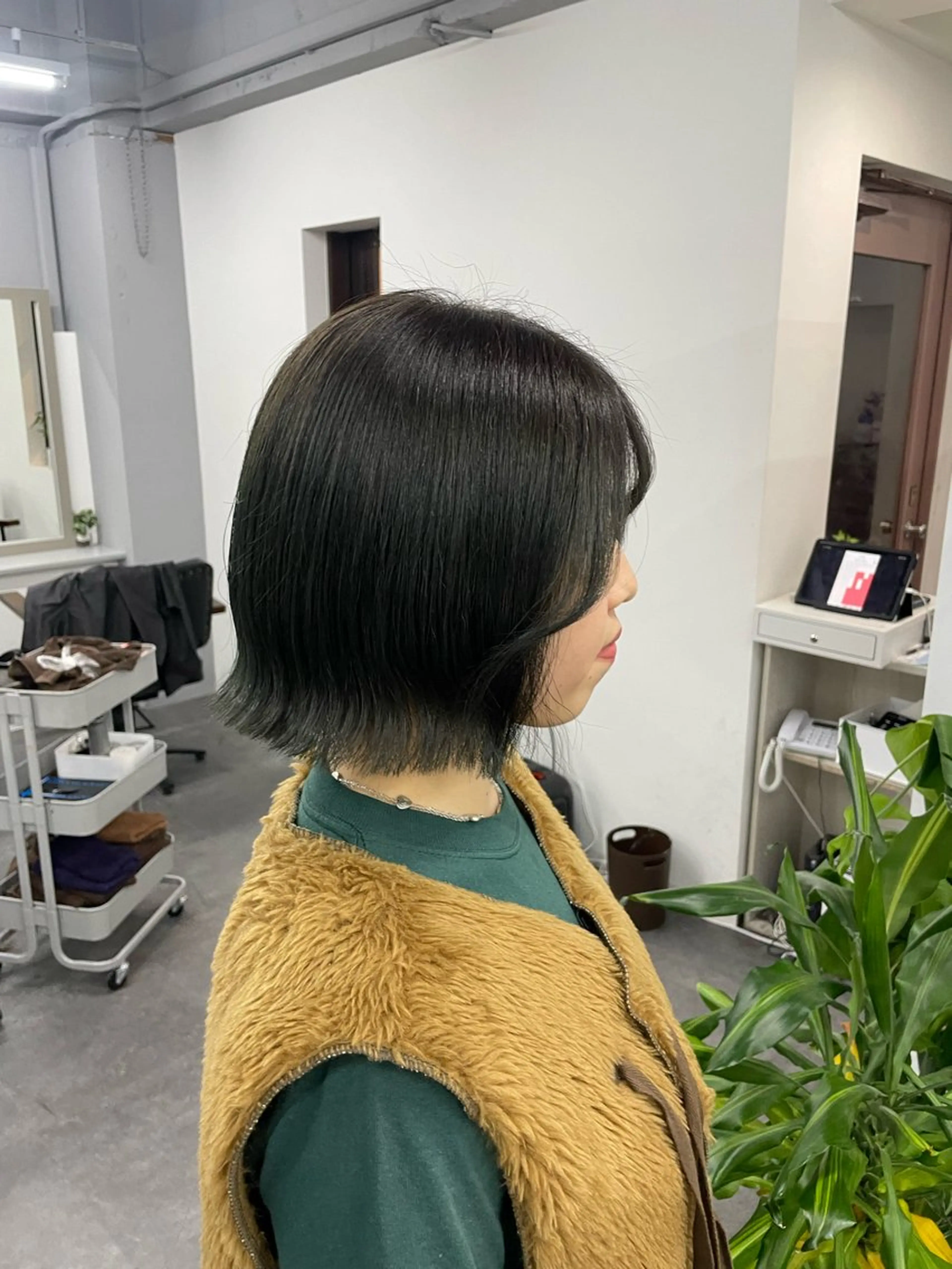 ミディアム ヘアカラー トリートメント soyon心斎橋所属・♡透明感/艶カラー/ M a I ♡のヘアスタイル