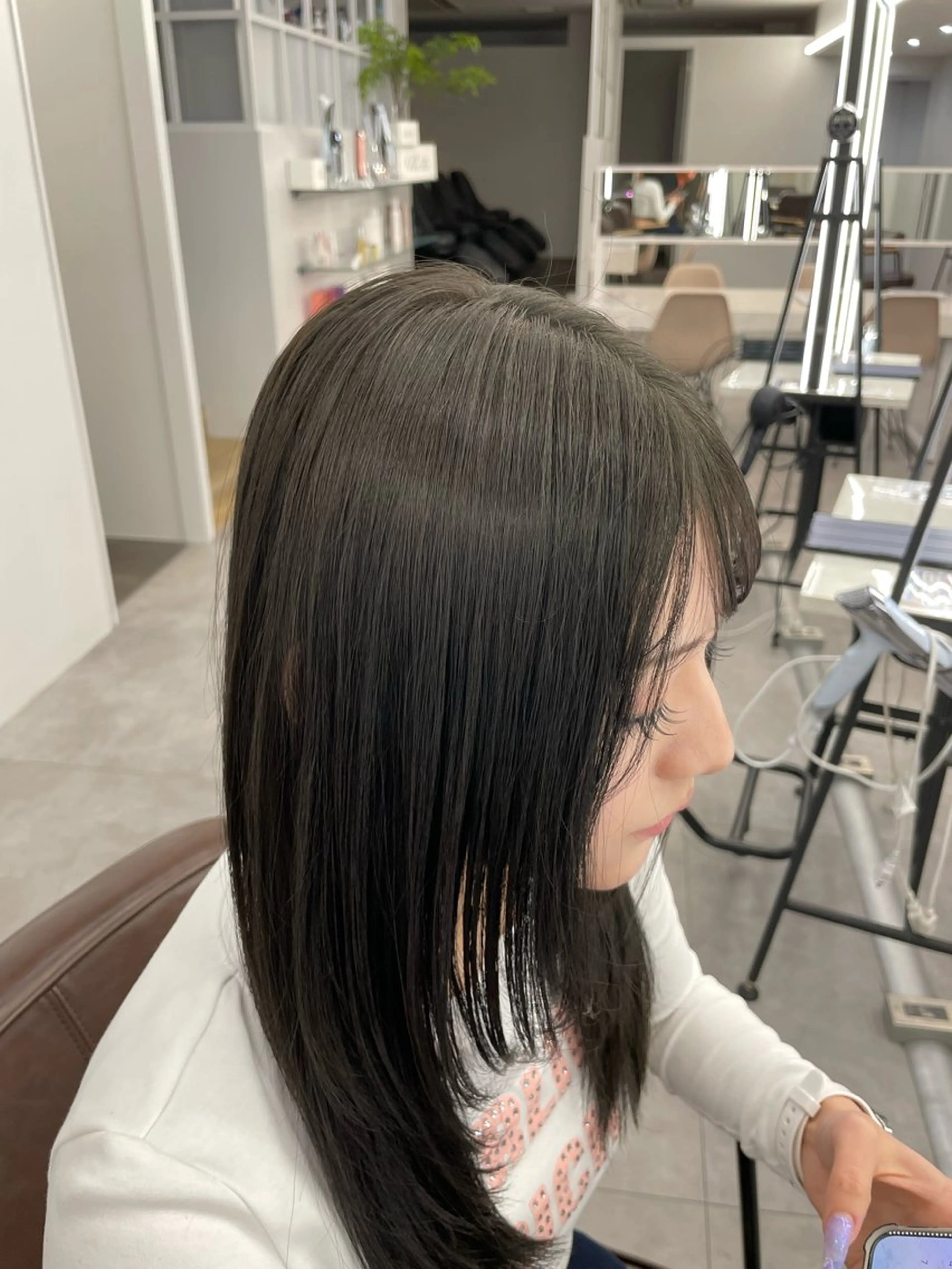 カラー＋トリートメントの写真