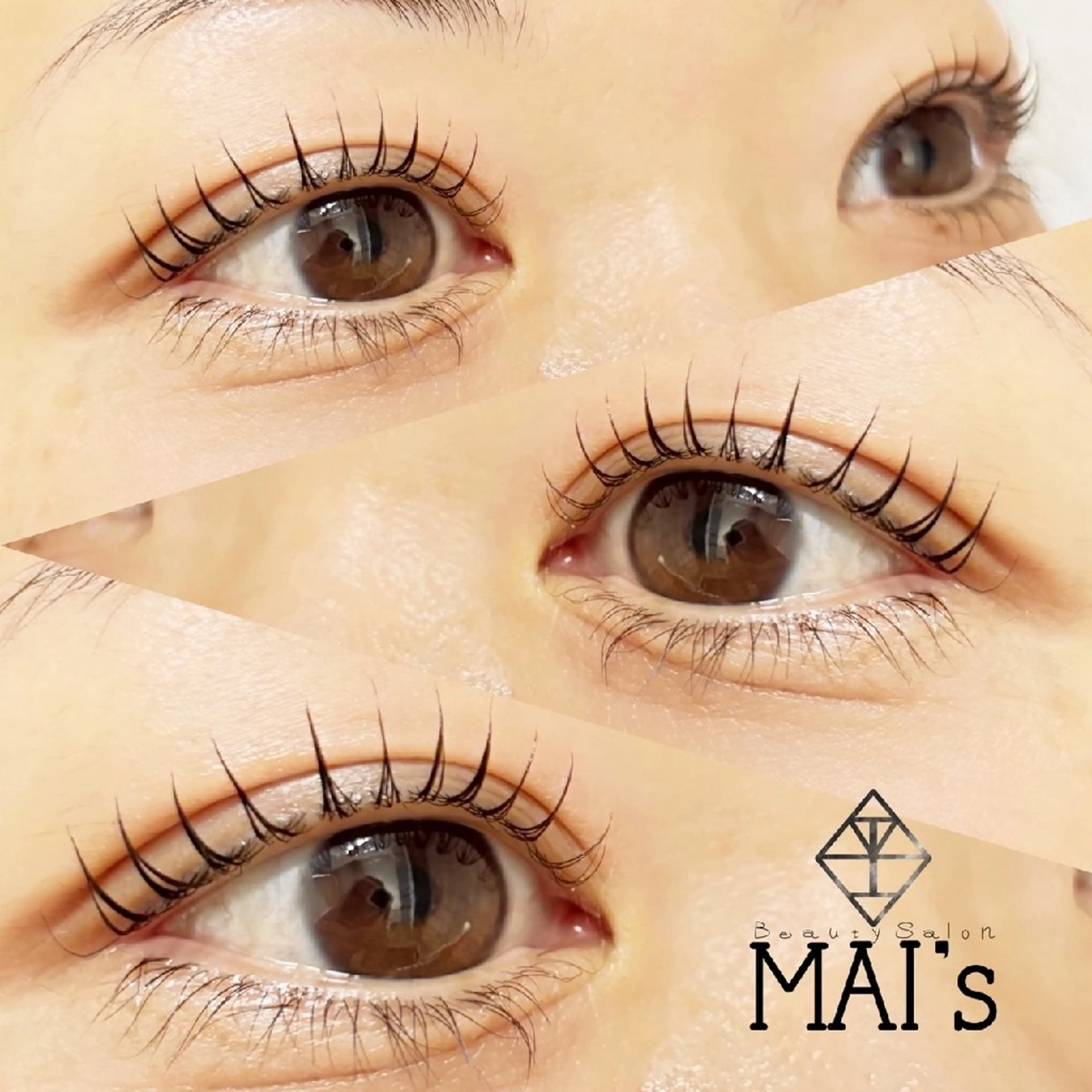 マツエク・マツパ まつげパーマ 一重×まつ毛パーマ マツパ Eyelist YUKINAのマツエク・マツパデザイン