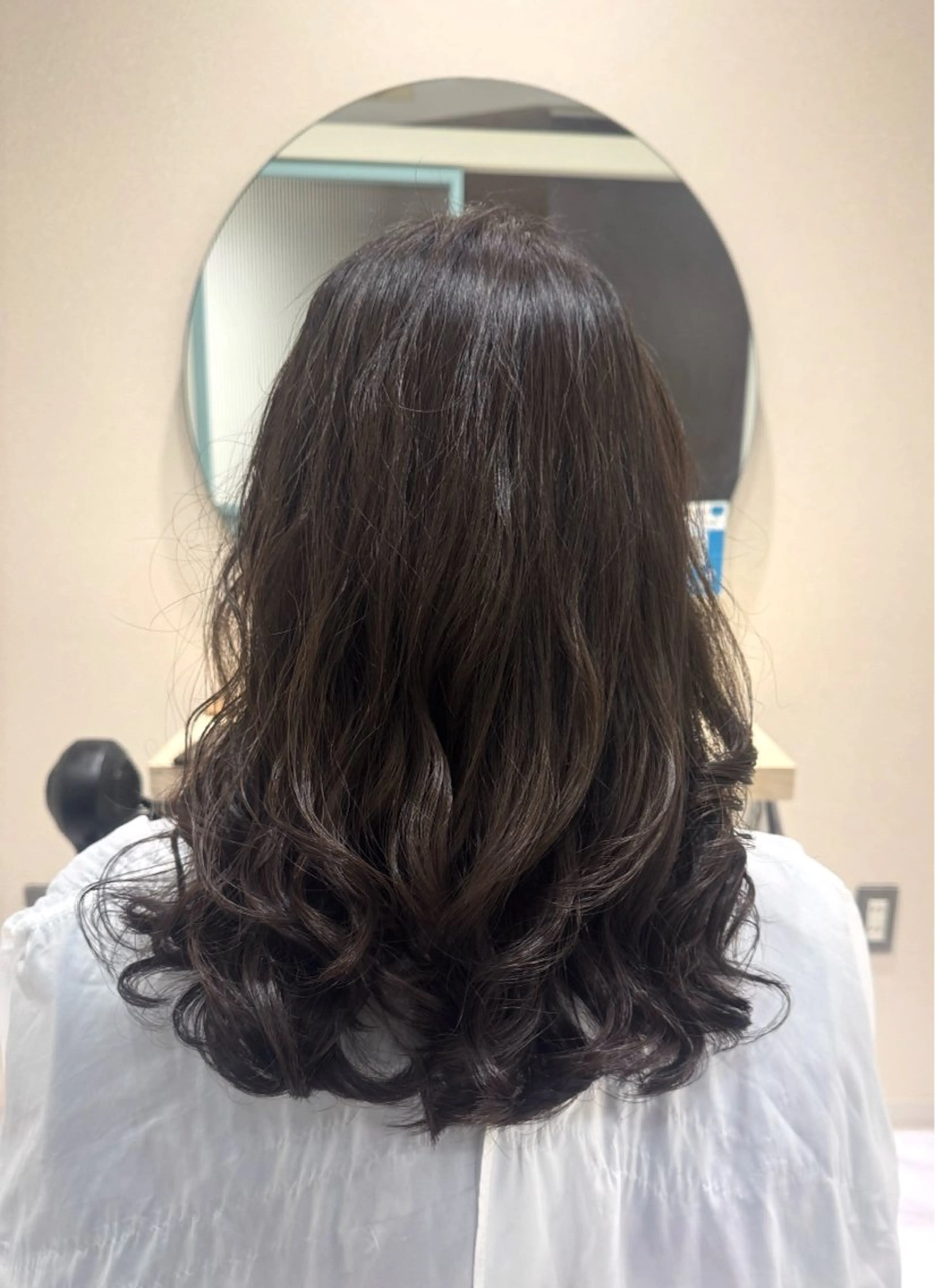 ミディアム カット パーマ トリートメント 丹野 圭太のヘアスタイル