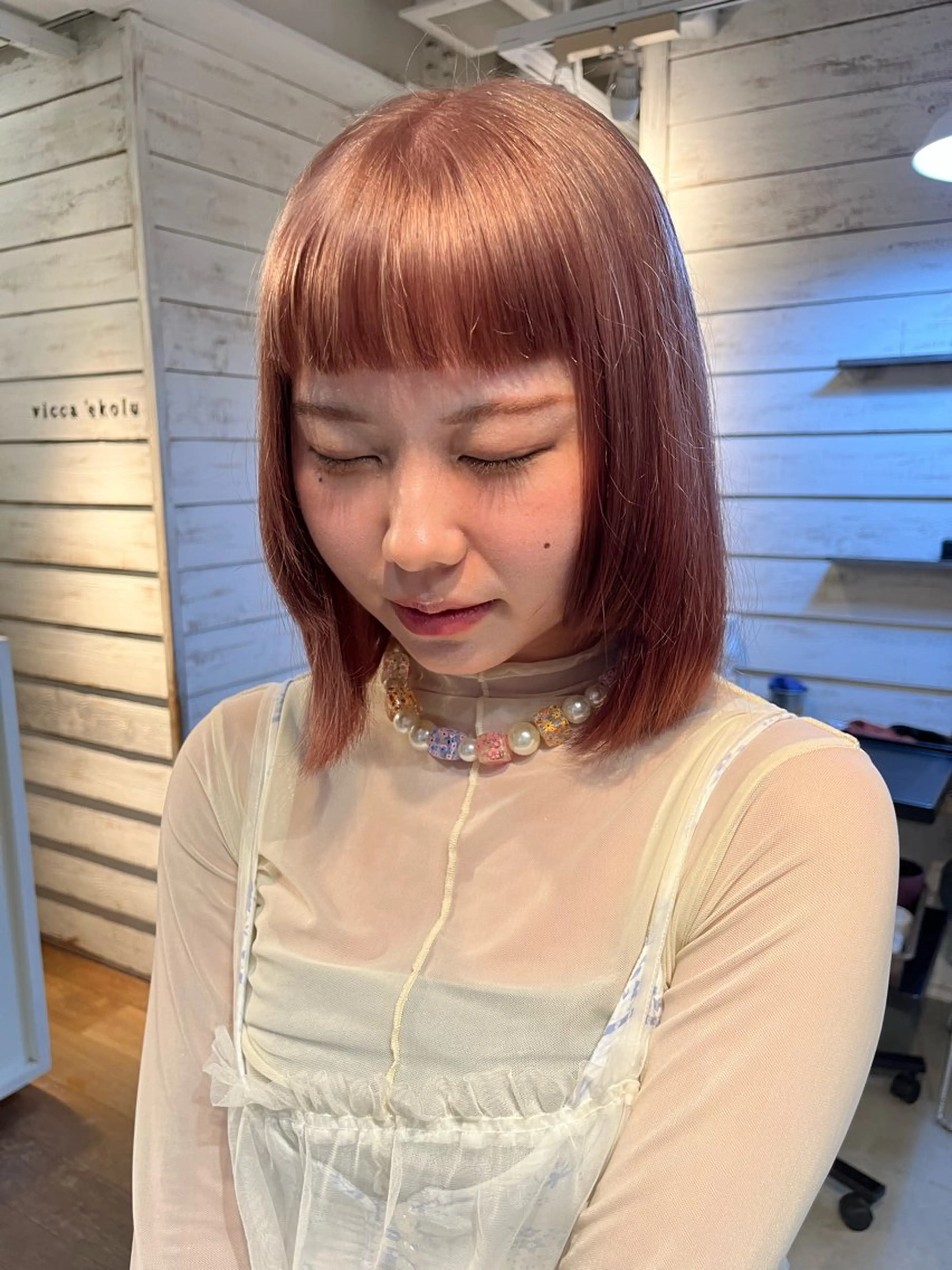 カラー vicca 表参道店所属・リンク .のヘアスタイル