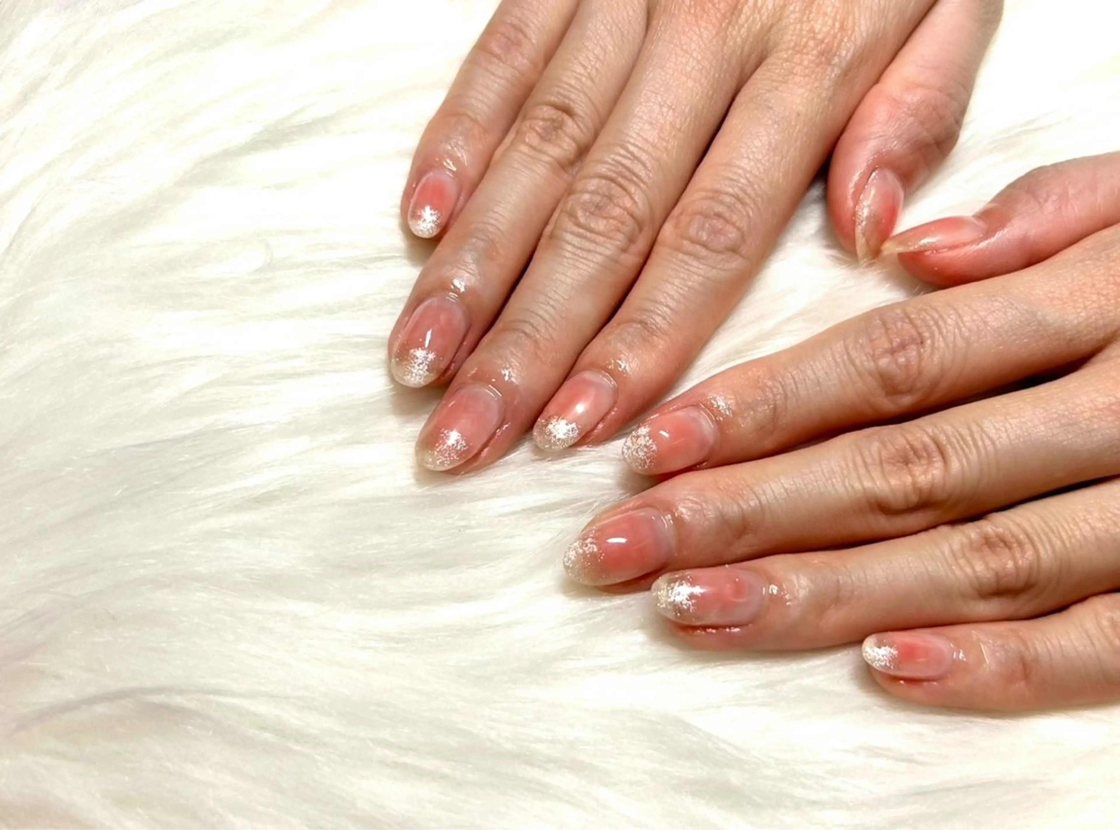 ネイル オーロラネイル マグネットネイル パステルネイル 頑張る女性の味方✴︎ M.i　nail ♡のネイルデザイン