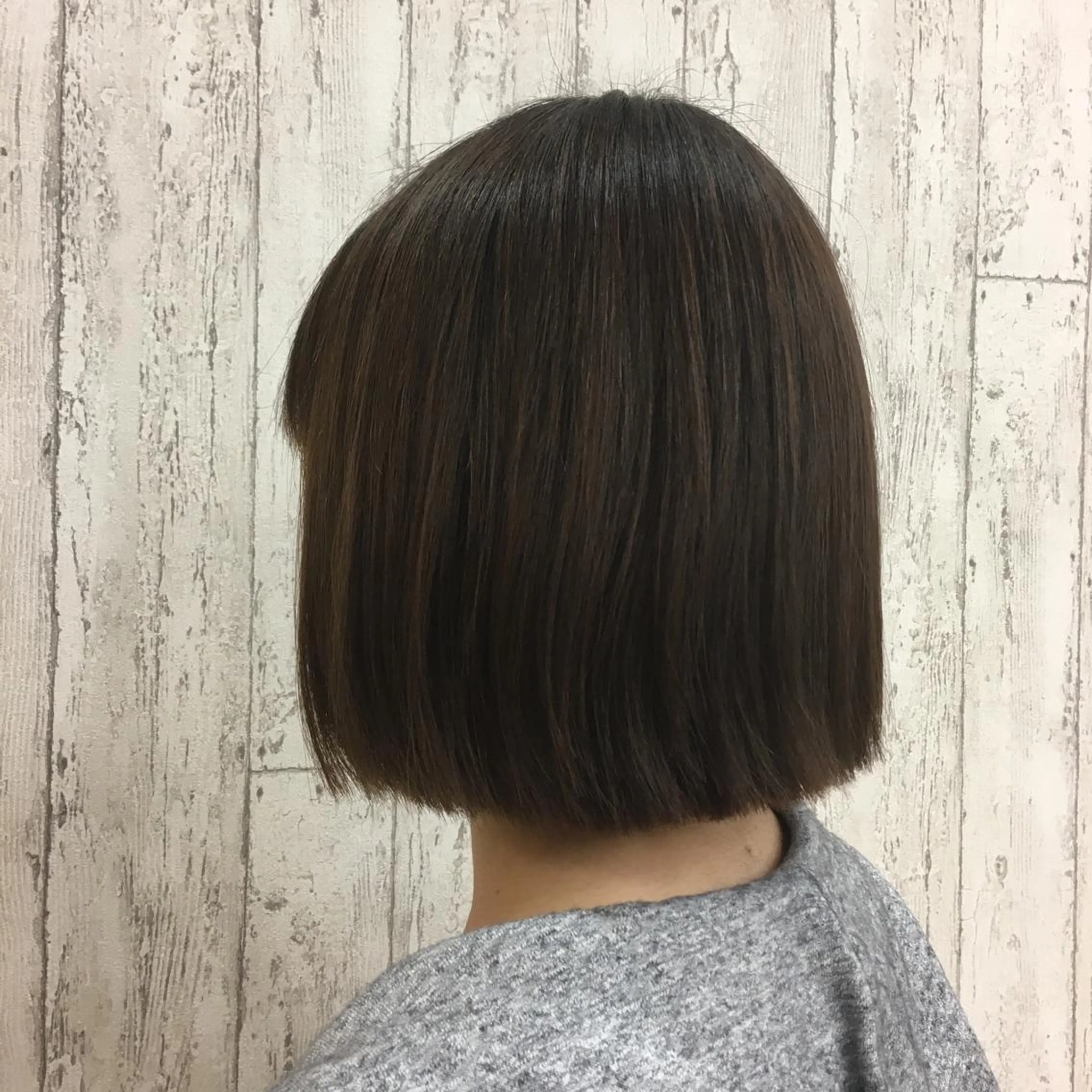 パーマ ボブ ストレートパーマ yoon所属・Kaede .のヘアスタイル