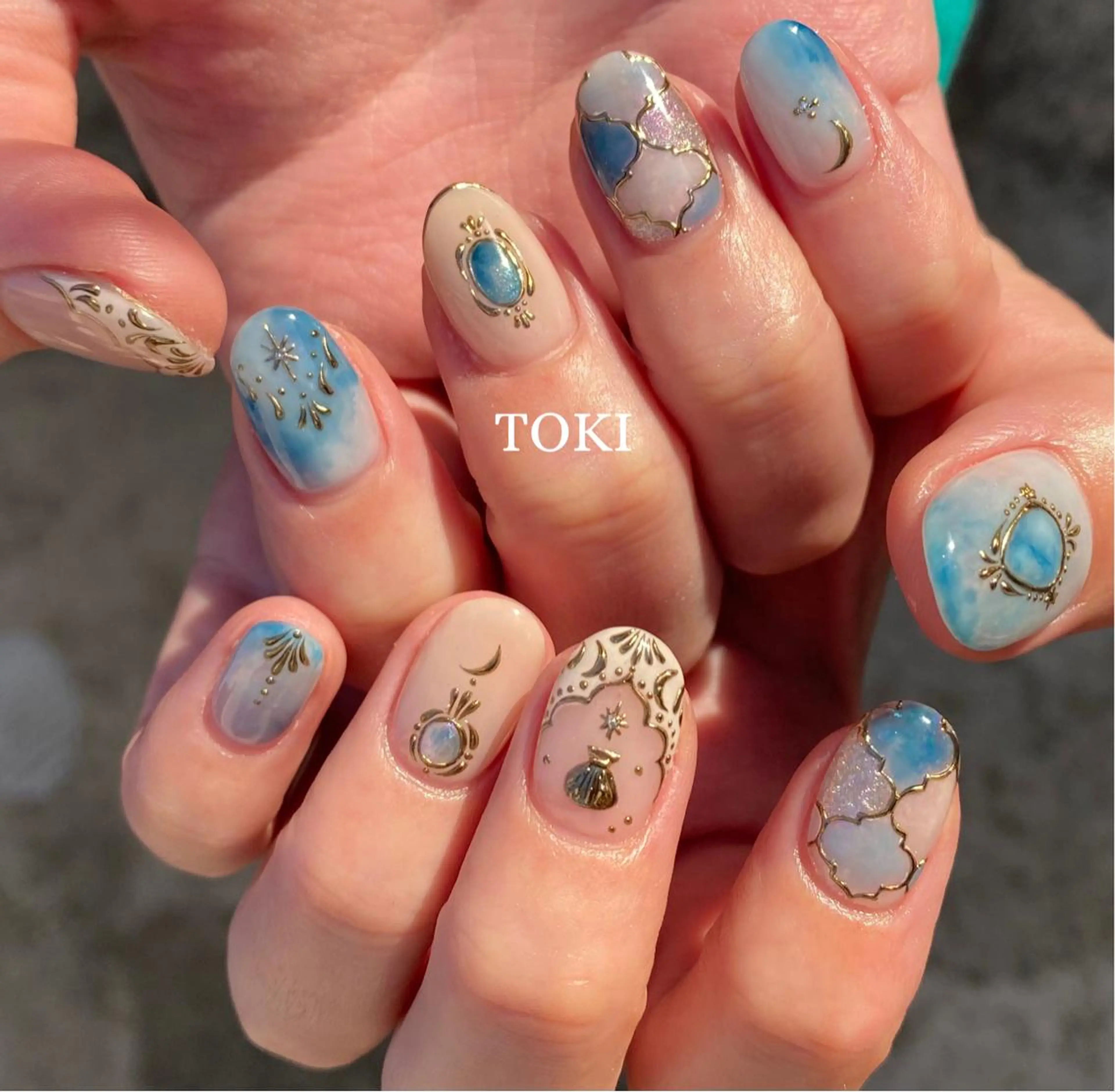 ネイル フットネイル nailsalon TOKIのネイルデザイン