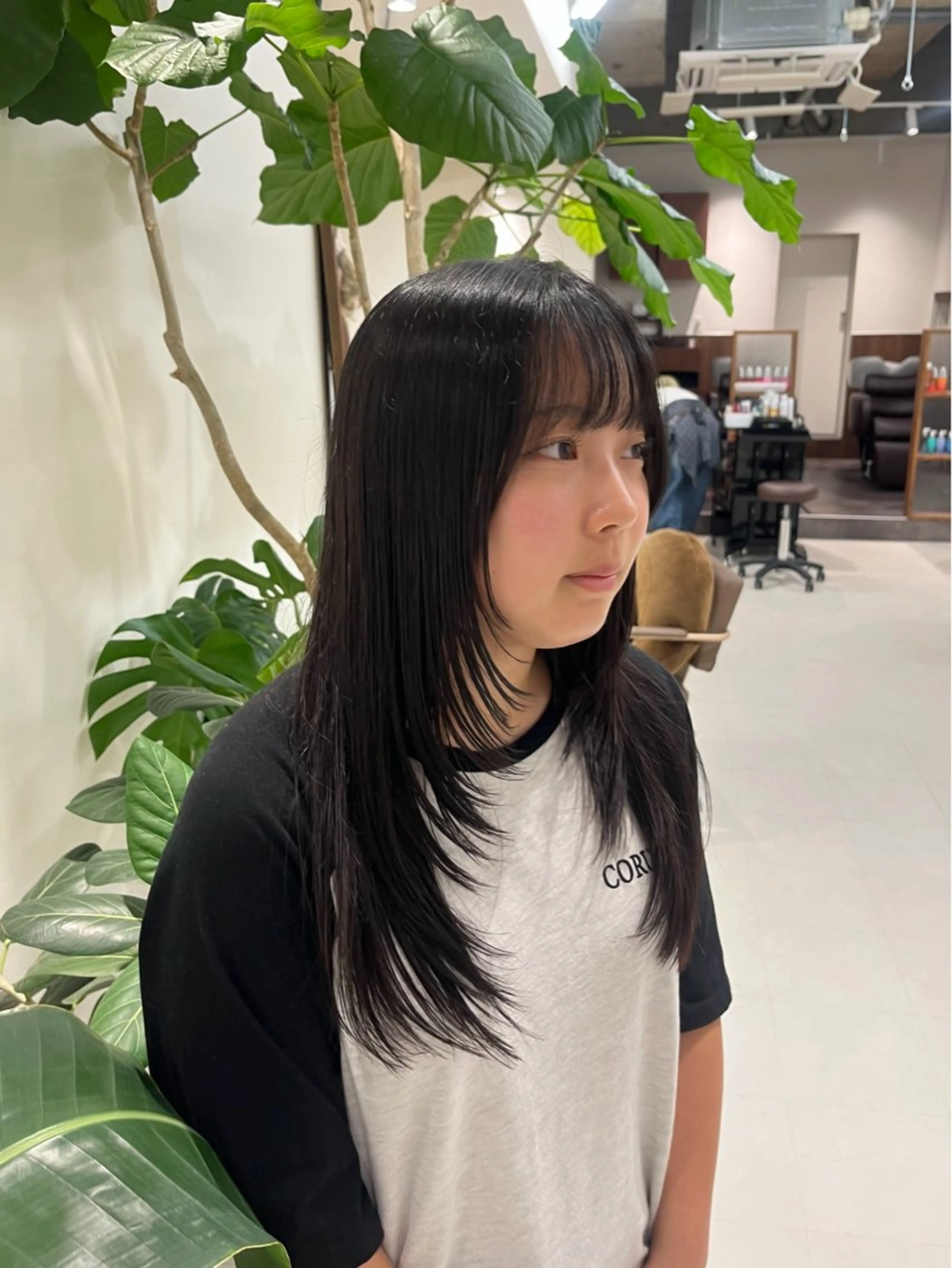 ロング ヘアカラー トリートメント アレンジ/レトロパー マ🌀/眉/Onのヘアスタイル