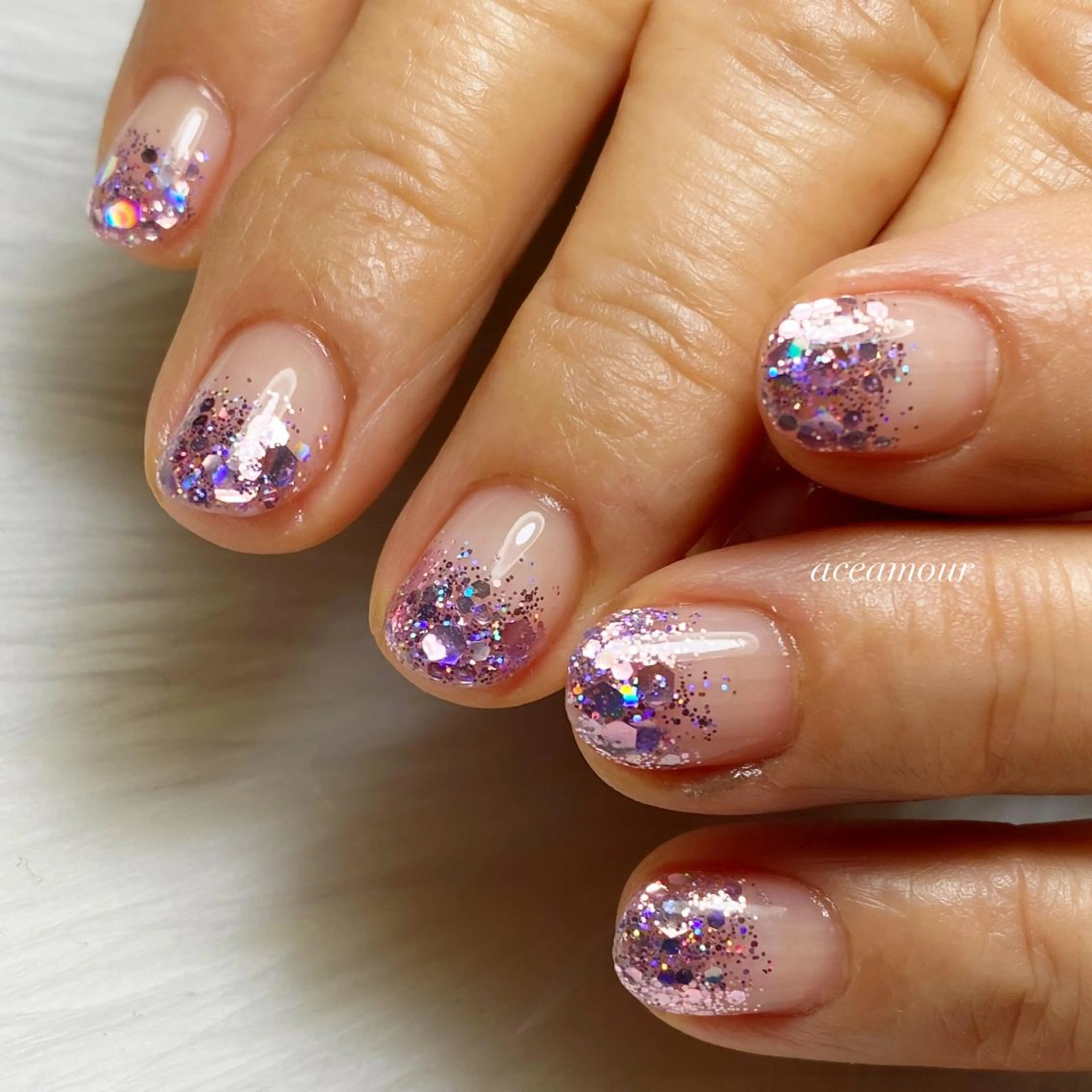 ネイル ネイル/耳つぼ /新ホワイトニングのネイルデザイン