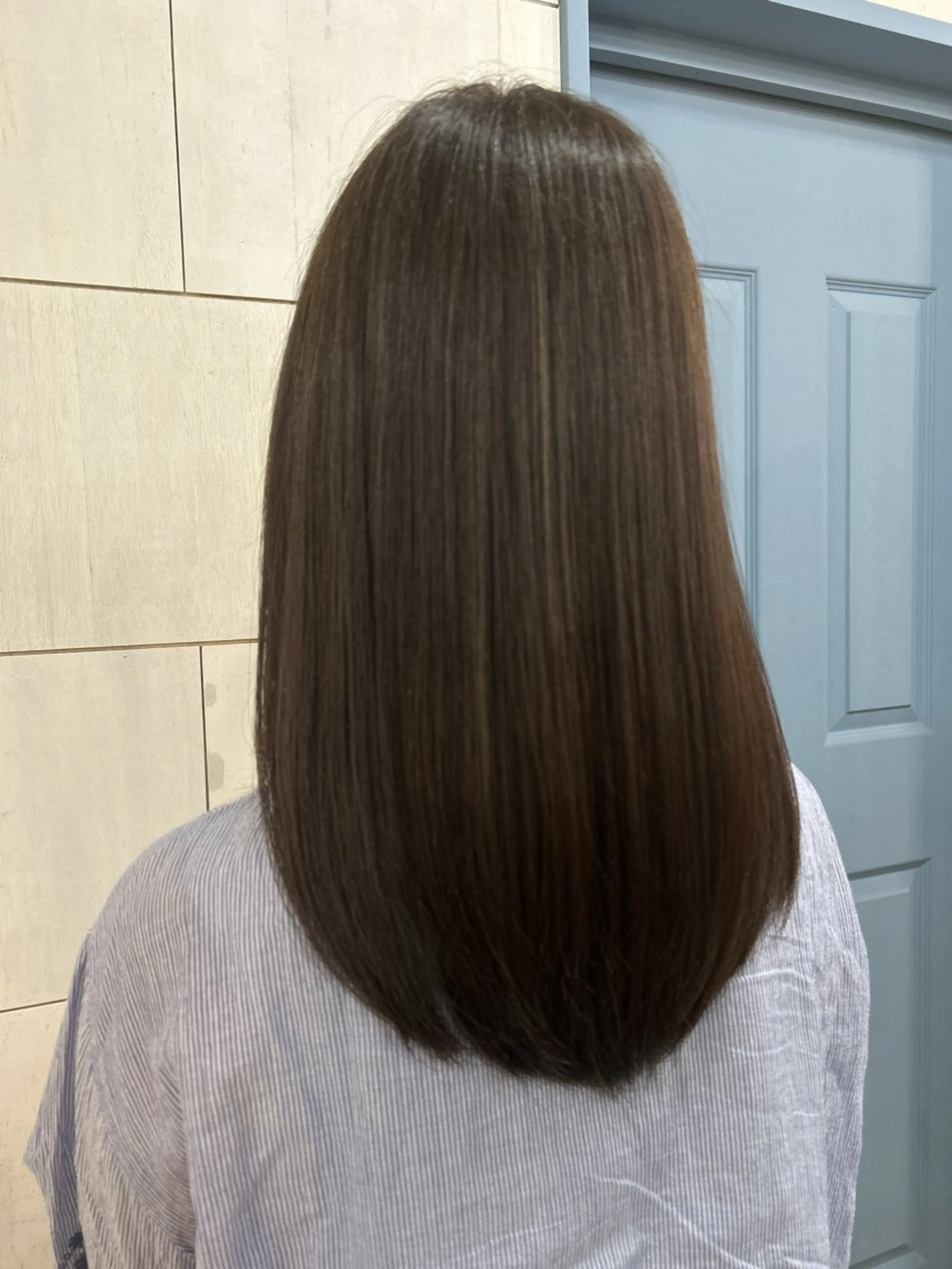 セミロング カラー アトレ藤沢店所属・【アトレ藤沢】矢野 素子のヘアスタイル