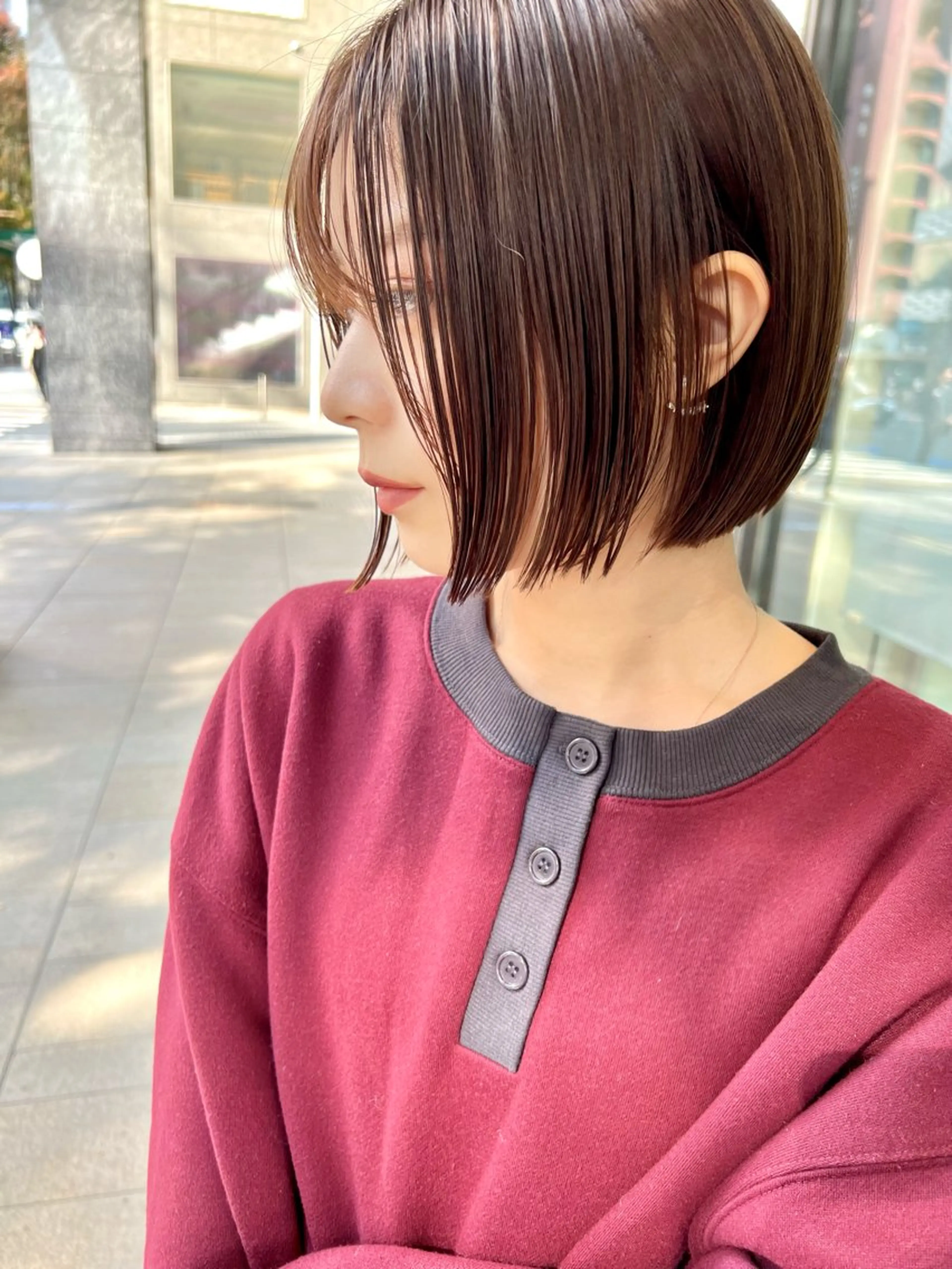 ショート カラー okaPPachan 🍇AKINA🍇のヘアスタイル