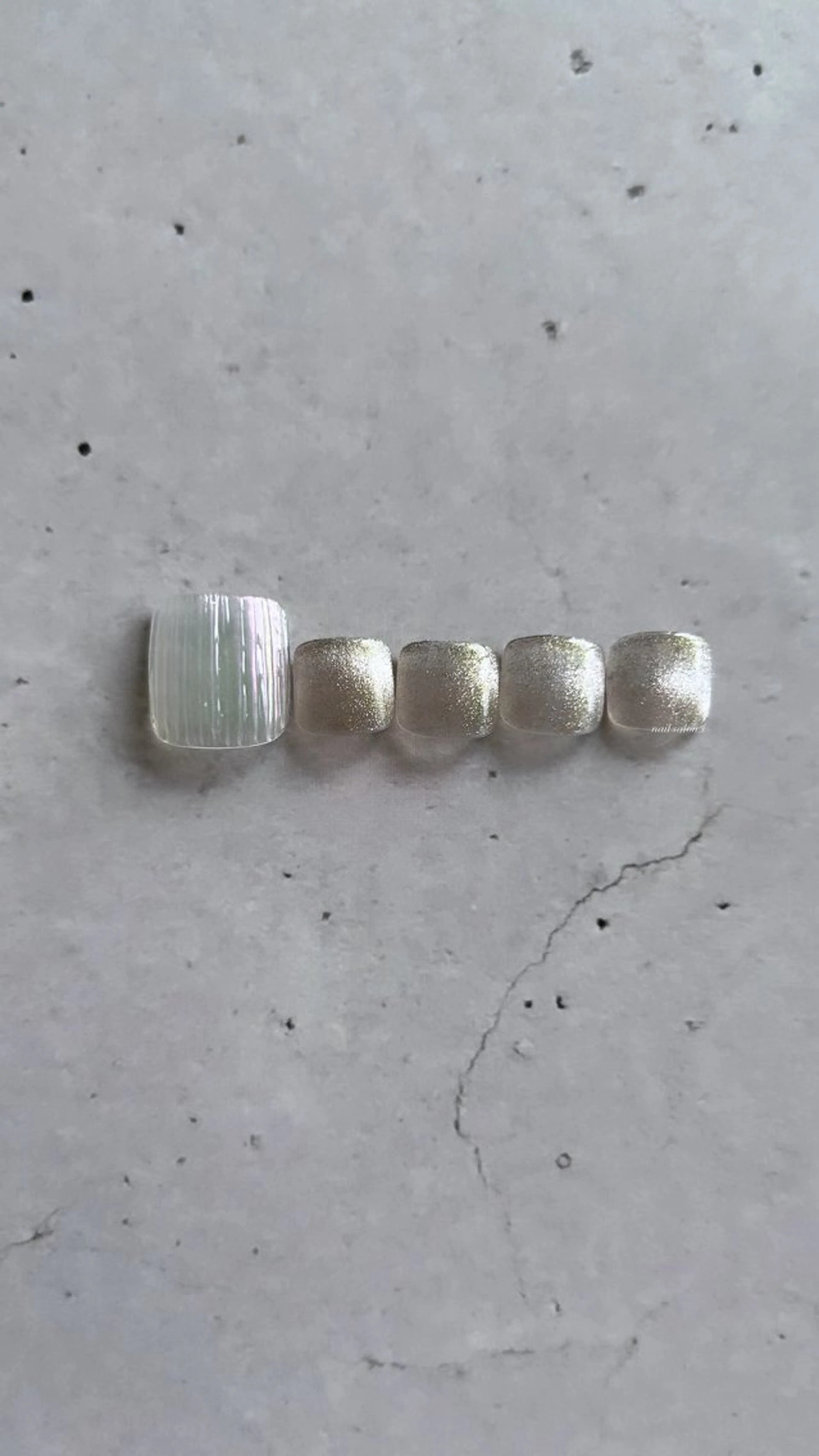 ネイル フットネイル 関山 志乃のネイルデザイン