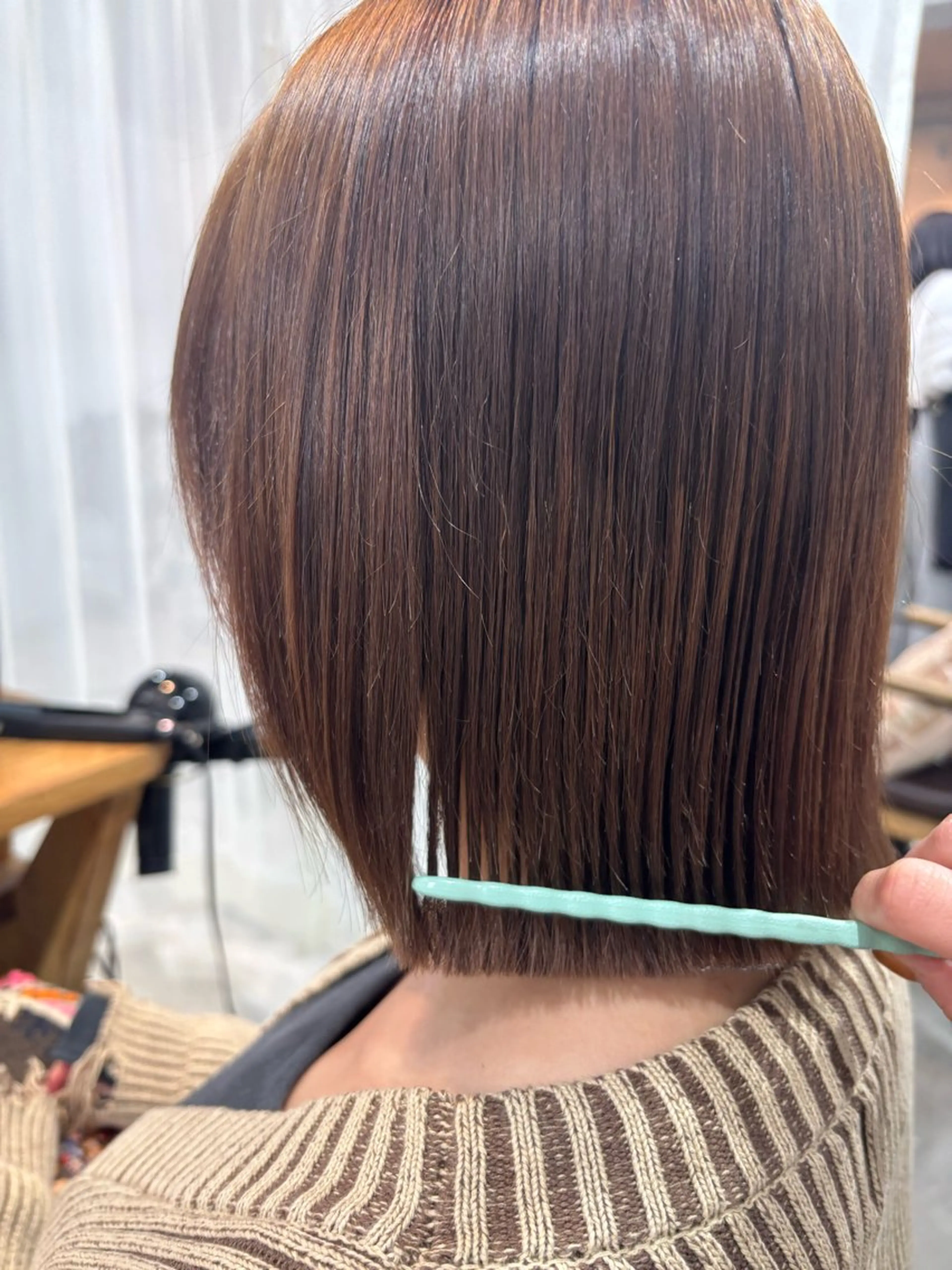 ミディアム ボブ 金山/栄 伊藤菜々夏のヘアスタイル