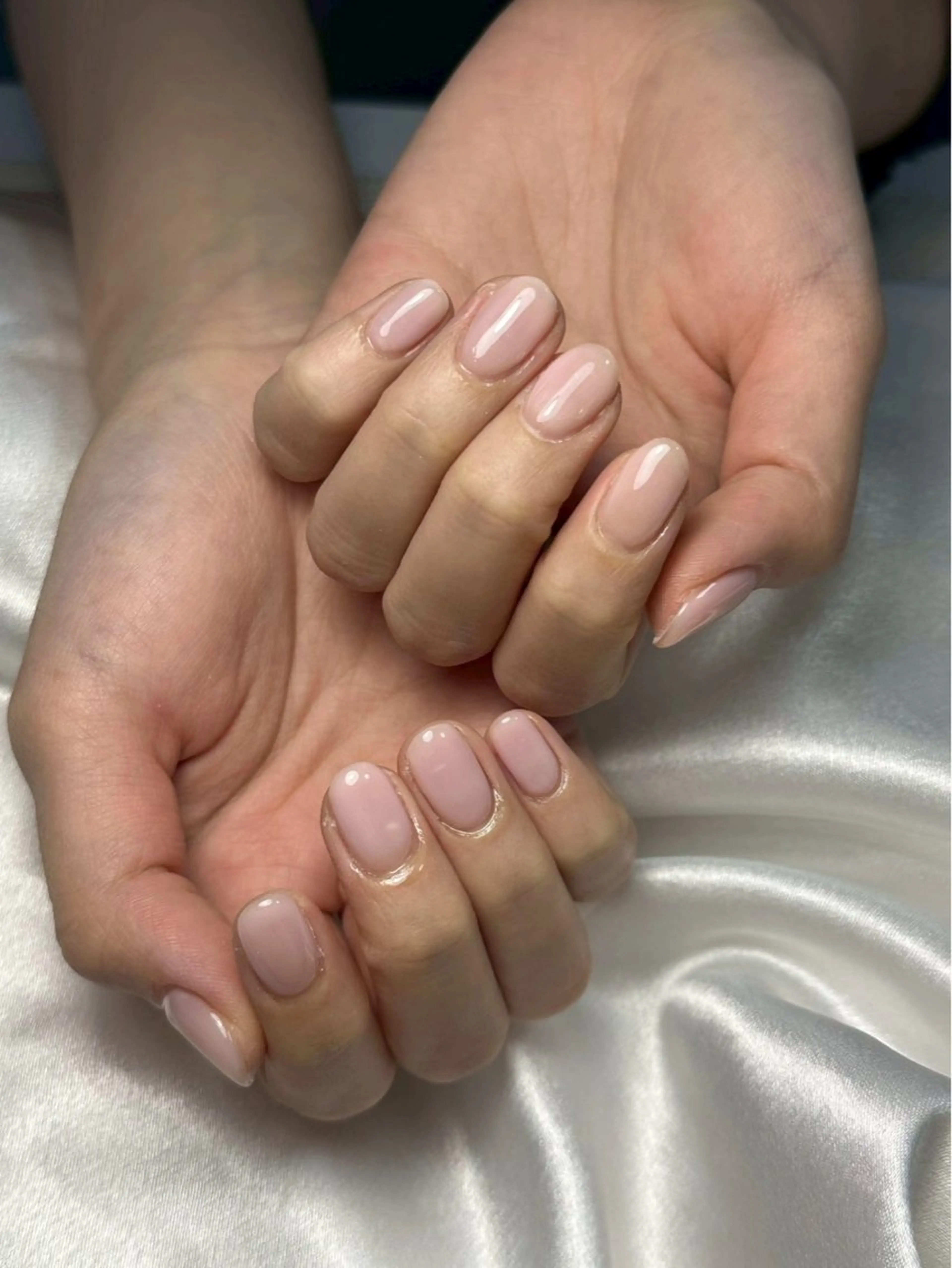 ネイル オーロラネイル 桜ネイル フラワーネイル フットネイル フレンチネイル ハンドネイル kikinail 溝の口のネイルデザイン