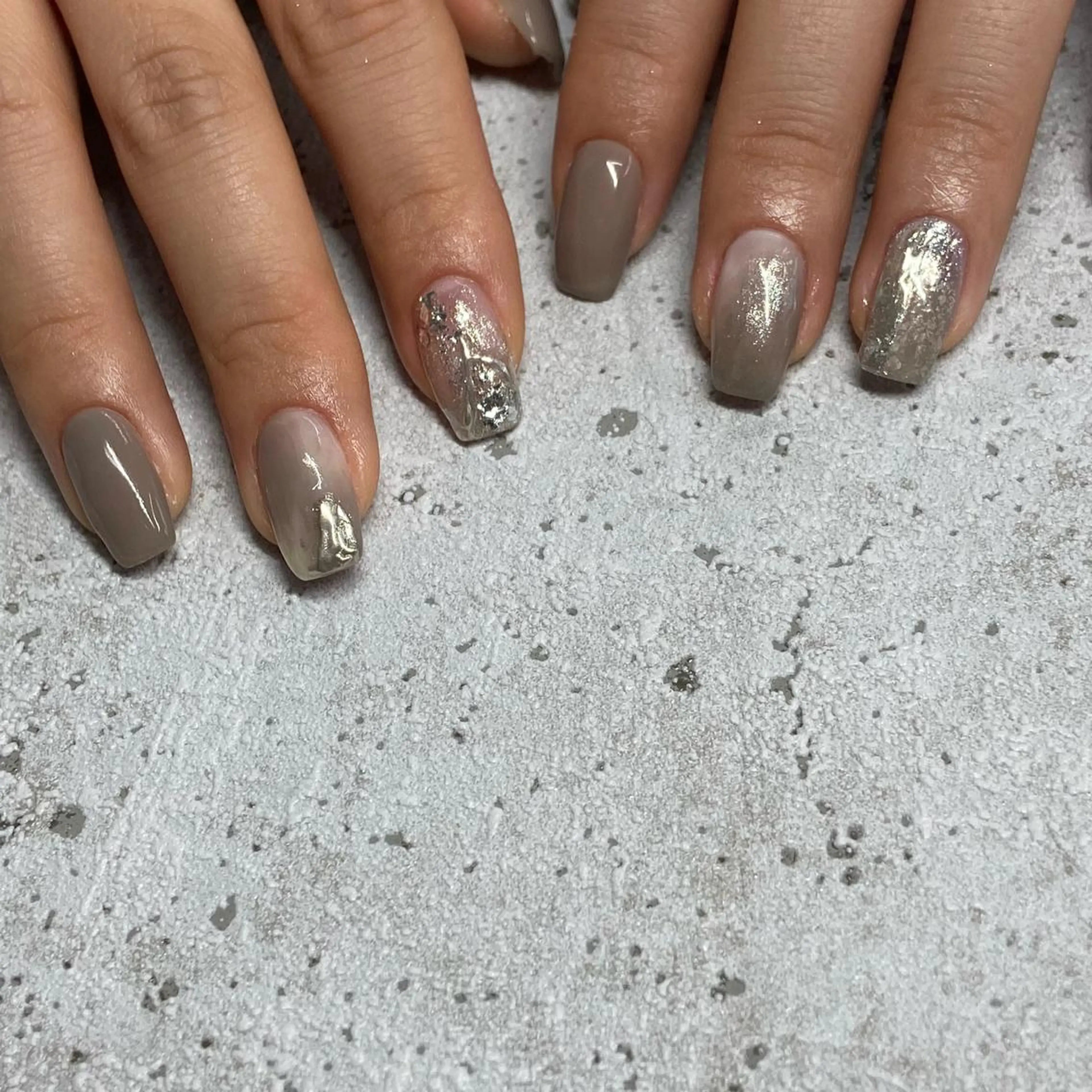 ネイル JERRIE 　 韓国ネイル/自爪育成所属・✴︎JERRIE✴︎ フィルイン対応店のネイルデザイン