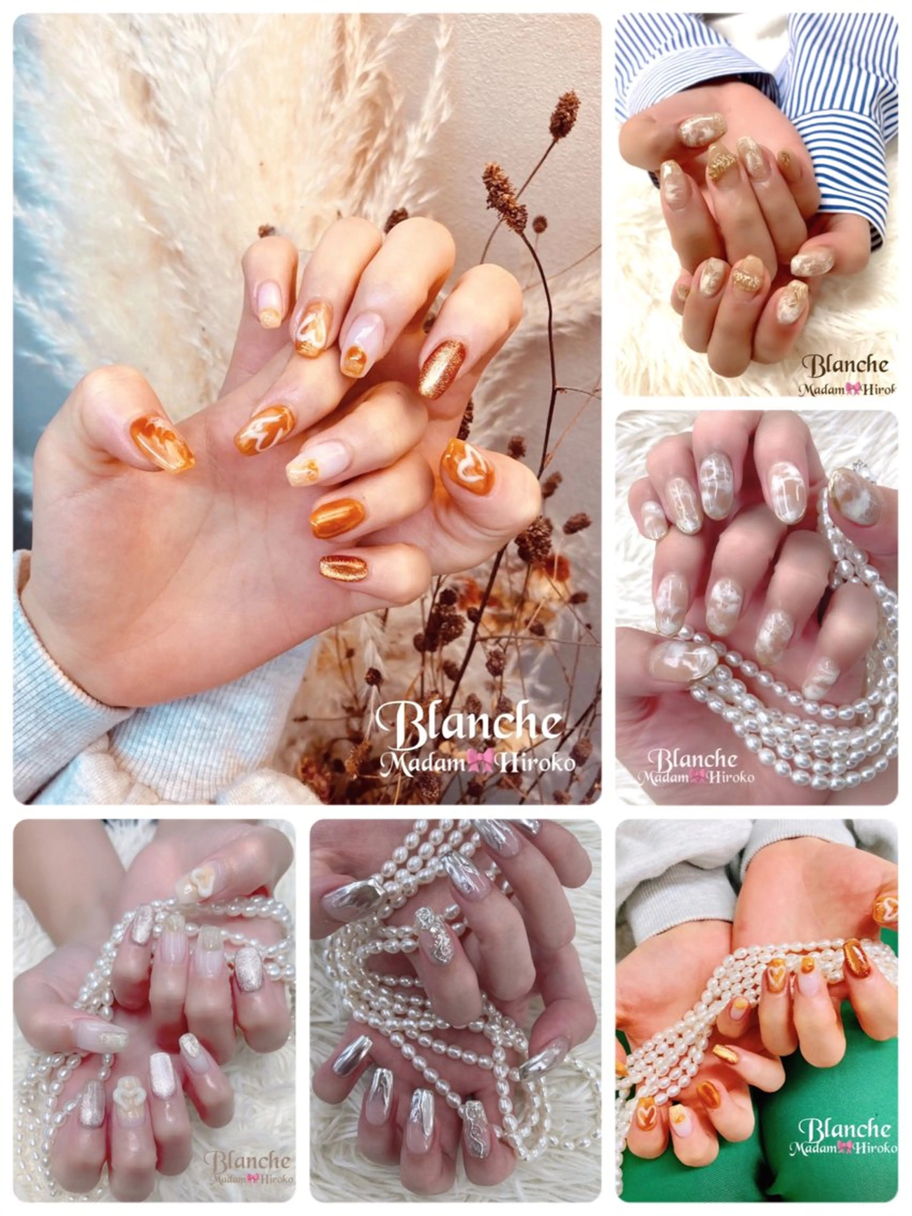 ネイル ニュアンスネイル ハンドネイル Lianネイル 寛子Lianのネイルデザイン