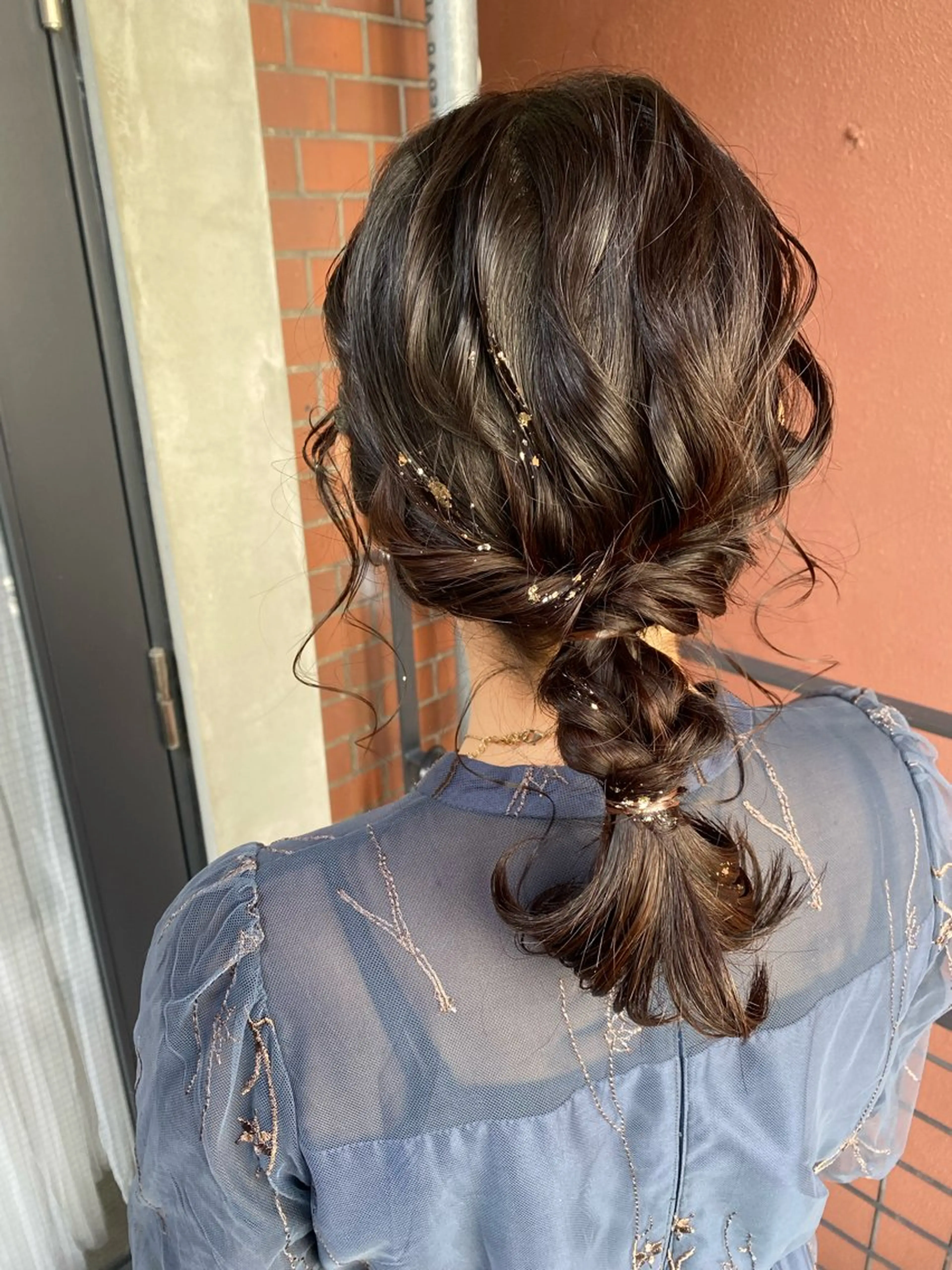 セミロング ヘアアレンジ ヘアセット JIL BLAN所属・JIL BLAN NAOのヘアスタイル