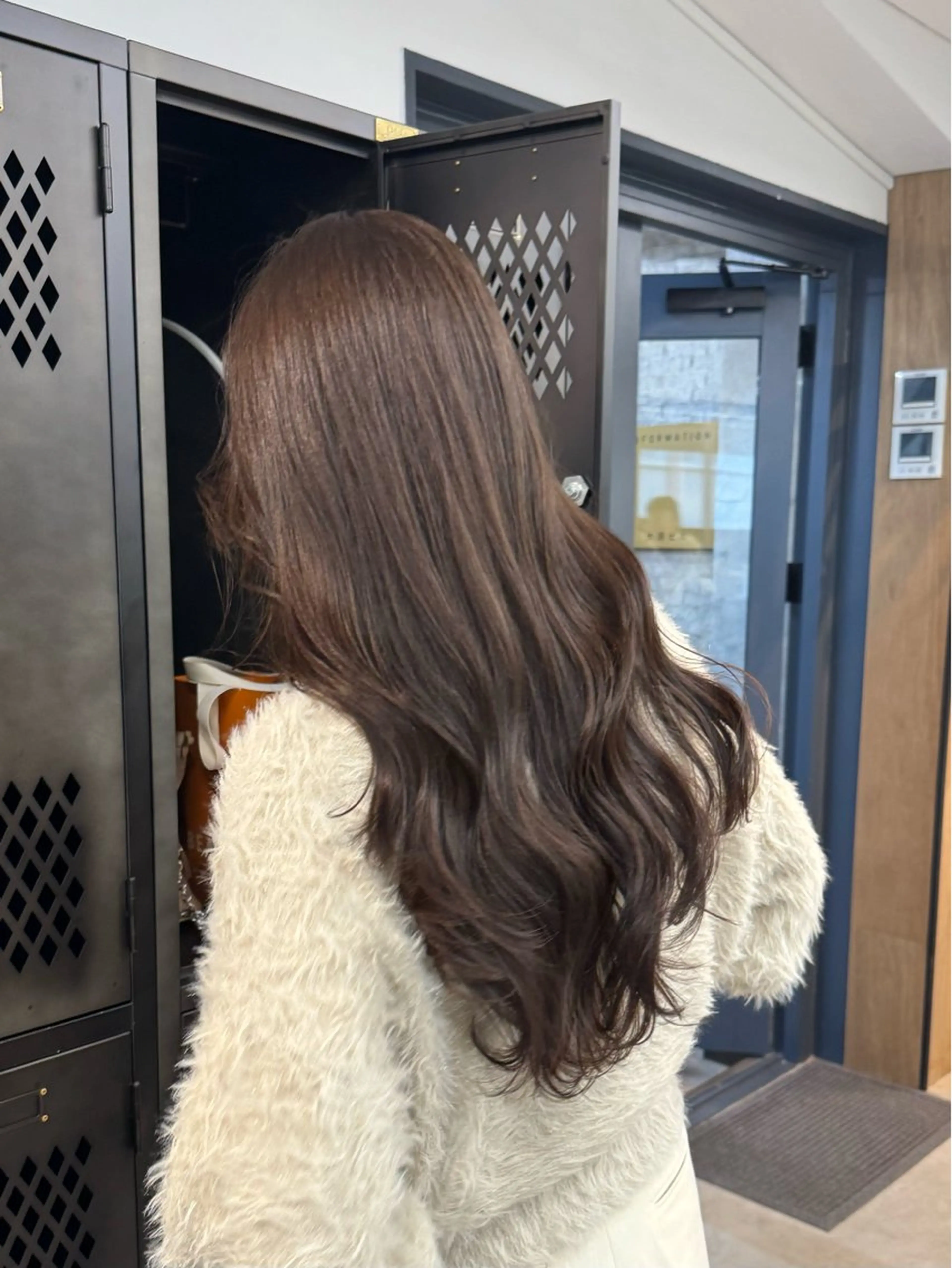 ロング ヘアカラー トリートメント INORI /フェイスレイヤーのヘアスタイル