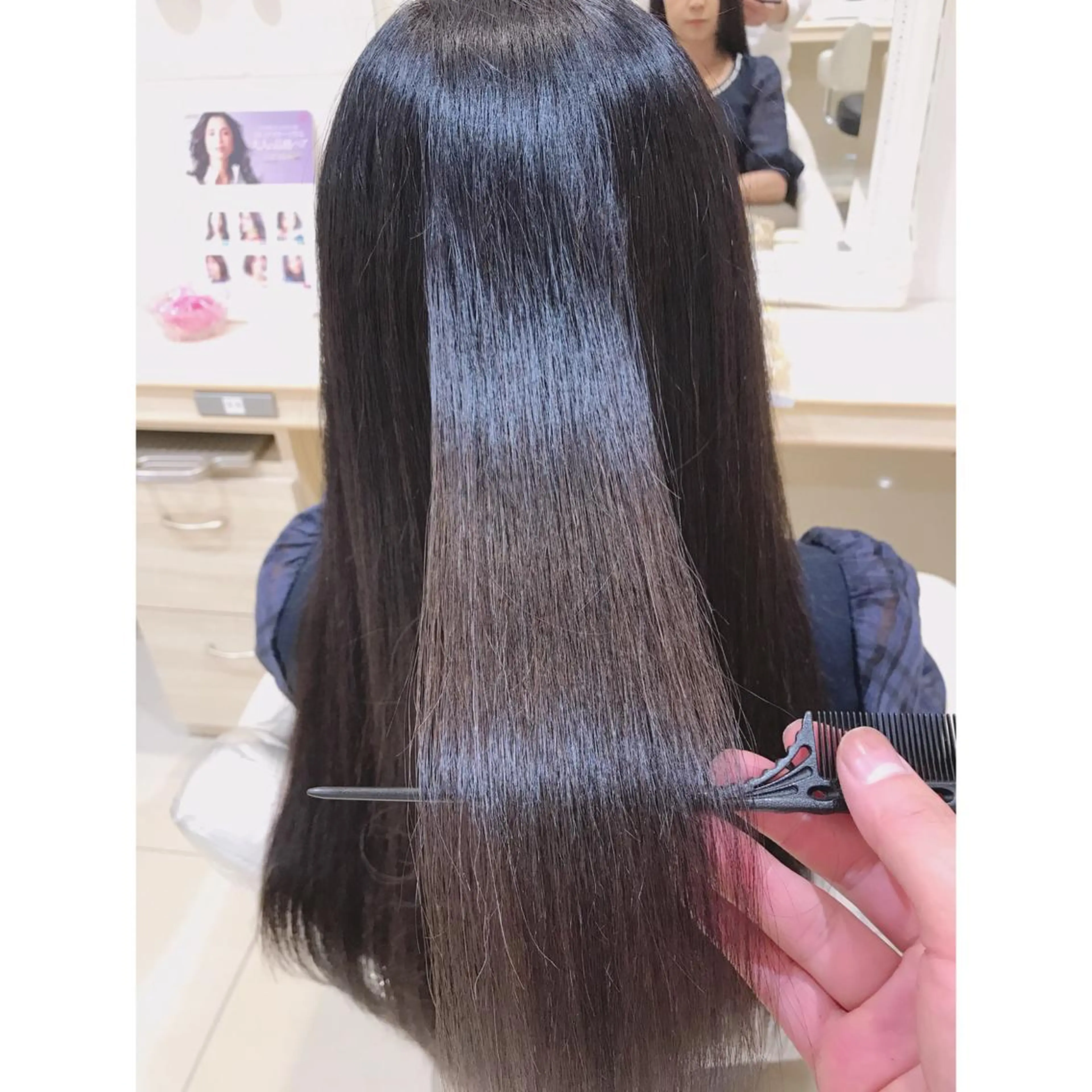 ロング パーマ 髪質改善/茅ヶ崎 マツモト リョウのヘアスタイル