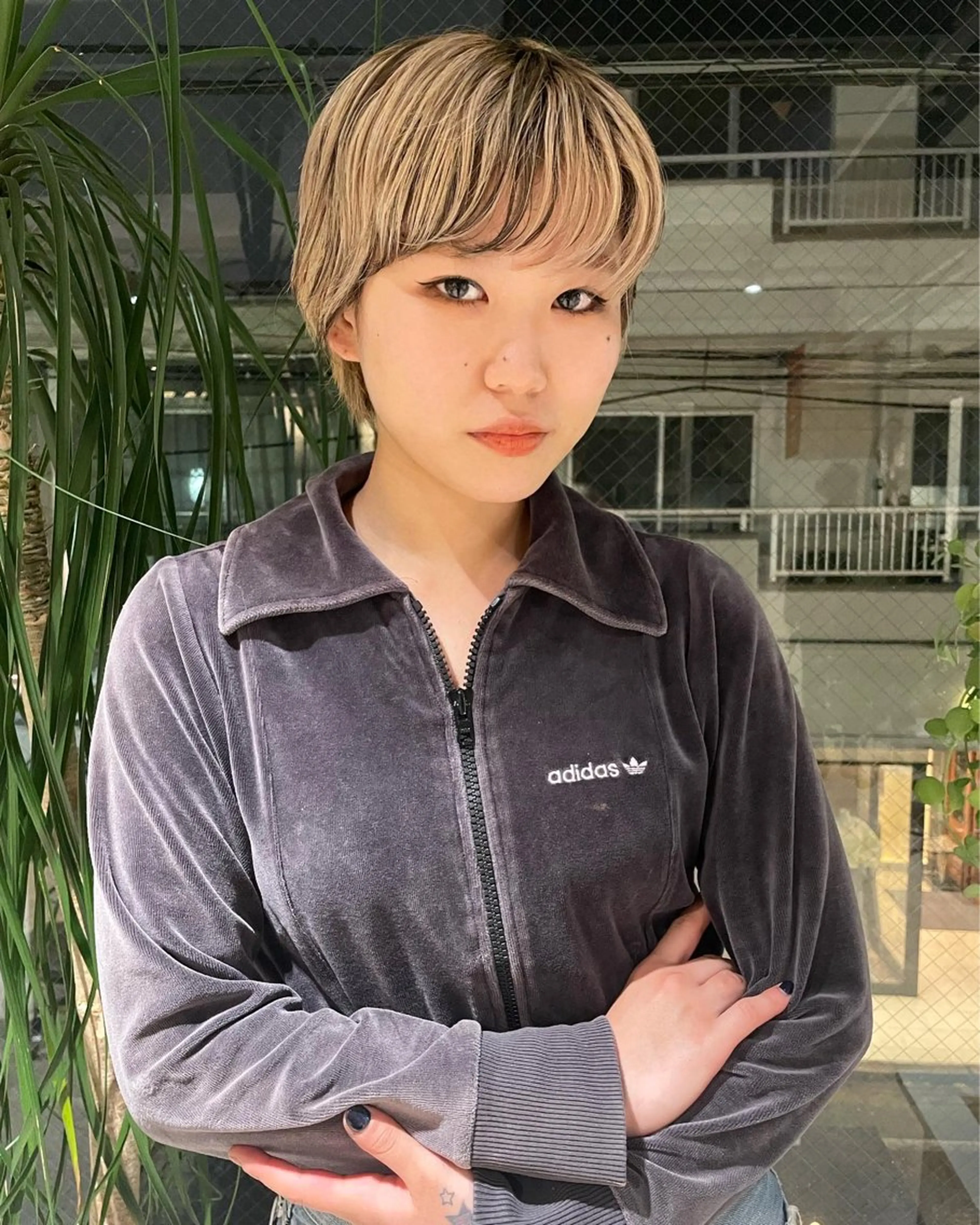 ショート レイヤーパーマ🪐 伽羅のヘアスタイル