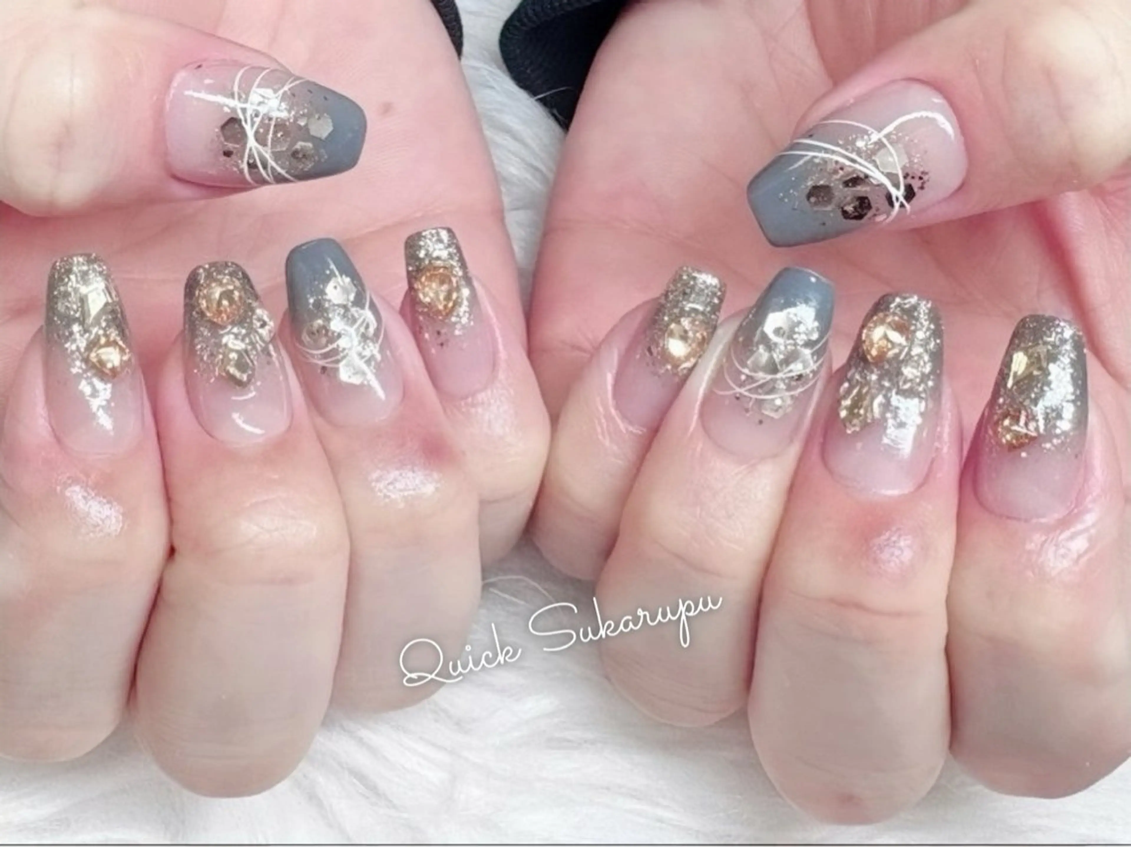 ネイル ハンドネイル Quick Sukarupu 高田馬場店所属・Quick Sukarupuのネイルデザイン