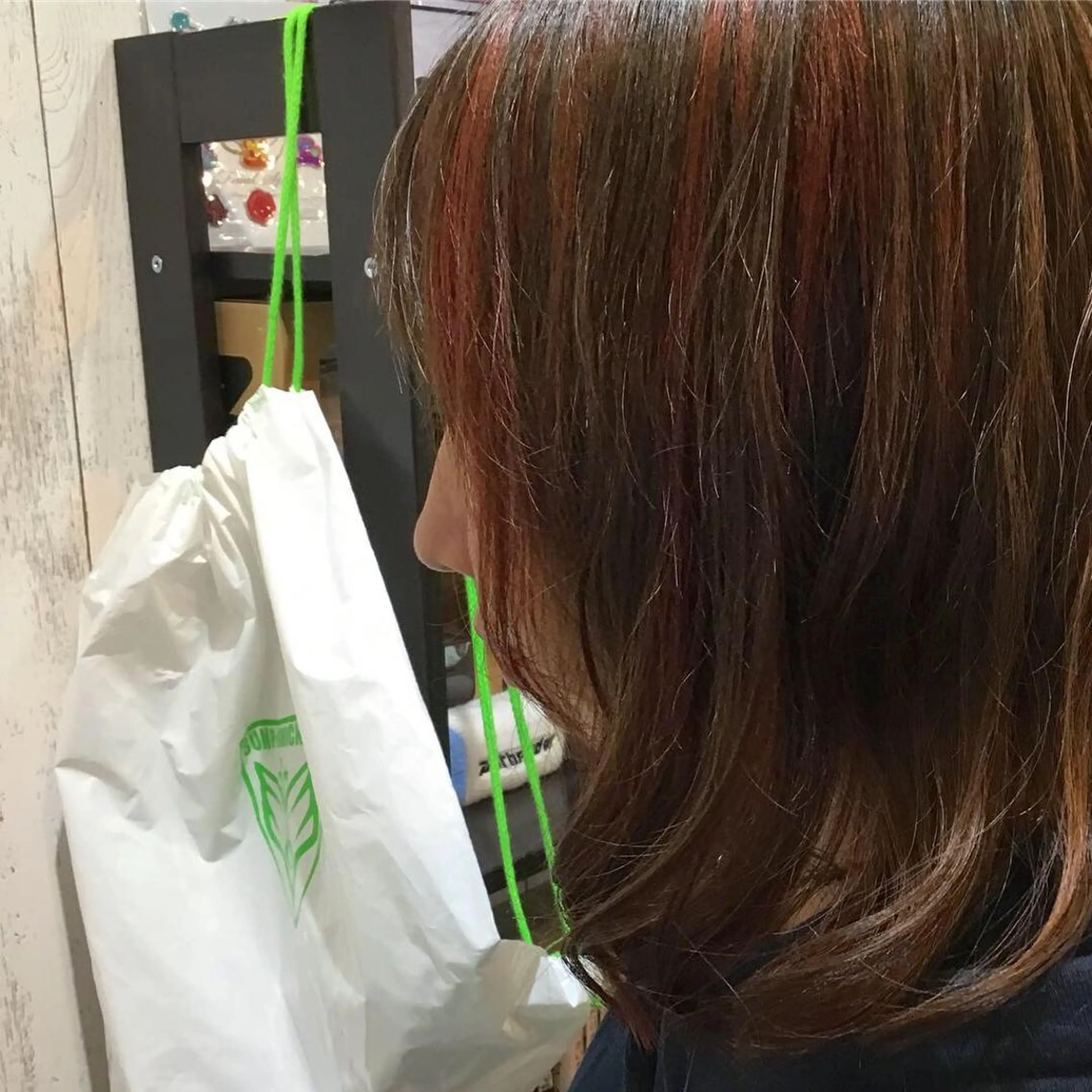 ミディアム カラー 金崎 新吾のヘアスタイル