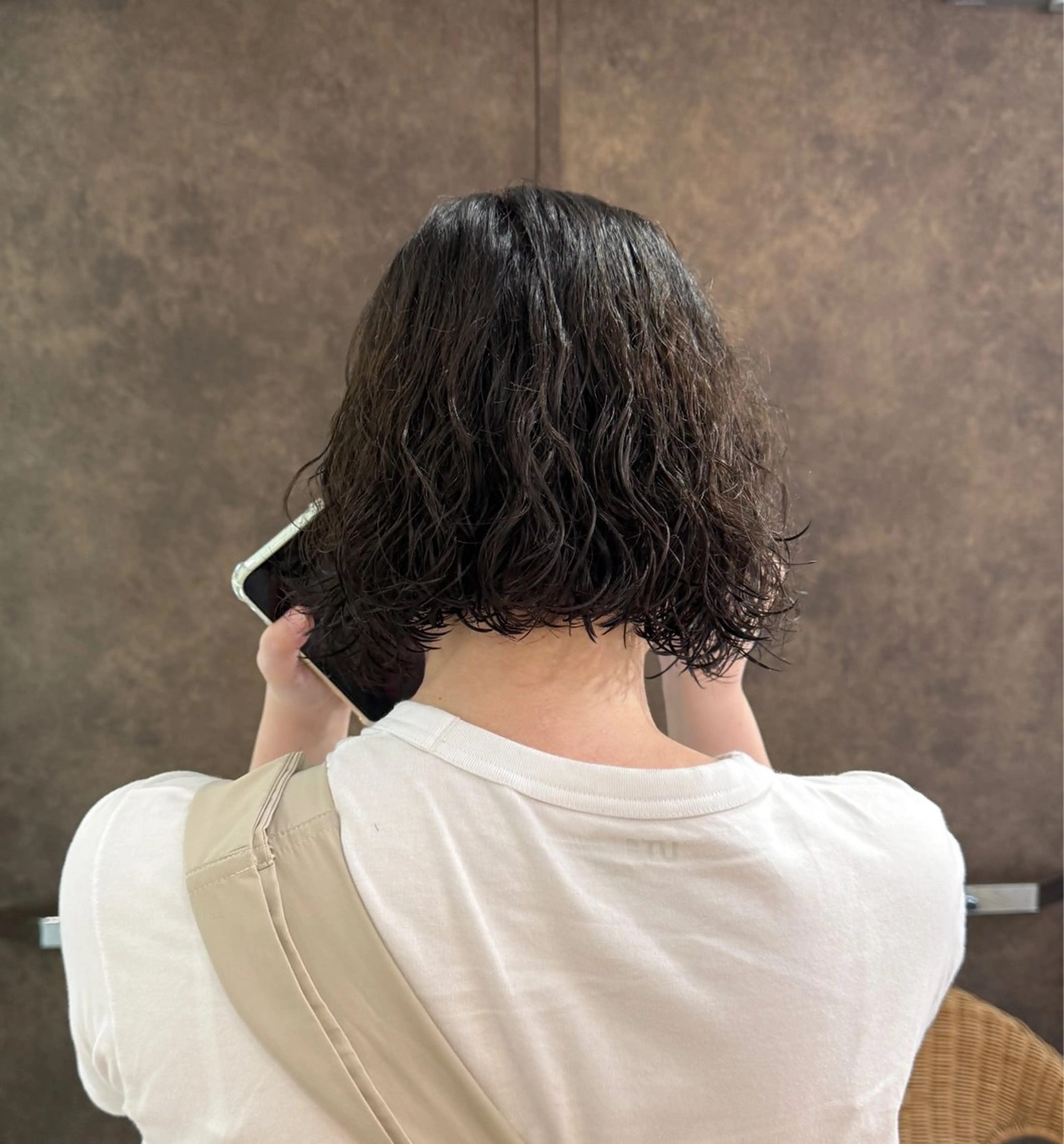 カット＋パーマ （Men's 可🫁）の写真