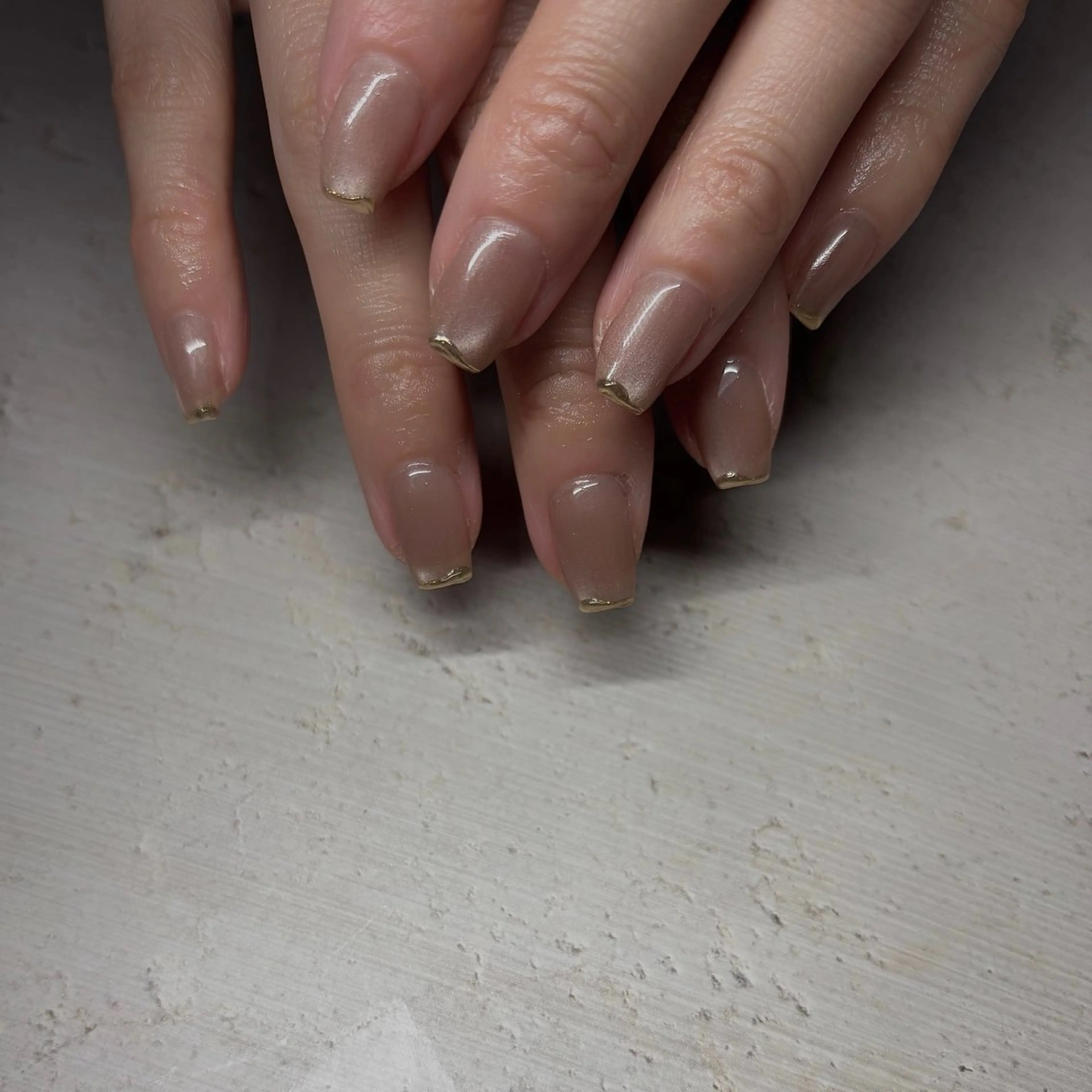 ネイル マグネットネイル ミラーネイル K. nailのネイルデザイン