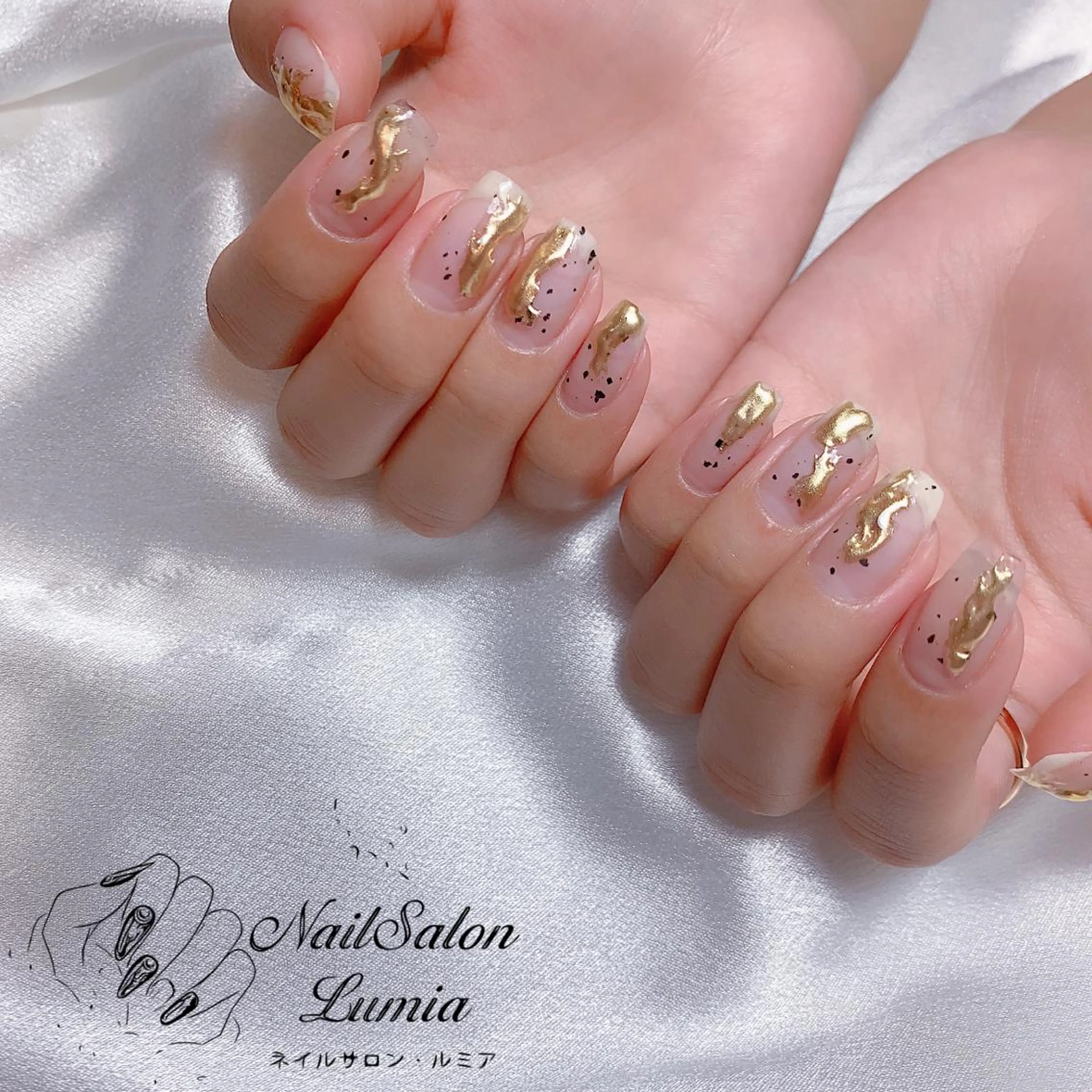ネイル ハンドネイル ネイルサロン ルミア Lumia 店長のネイルデザイン