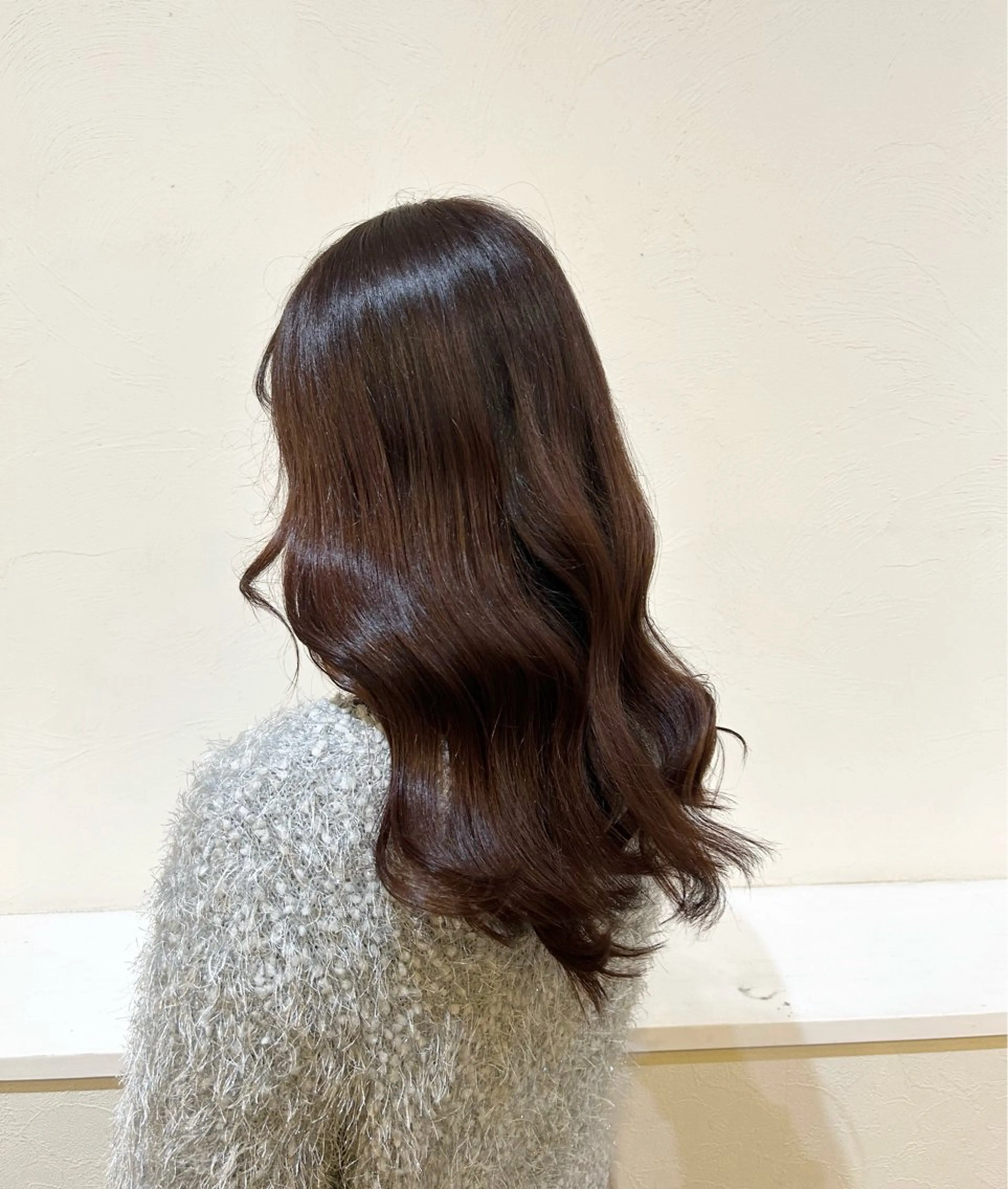 ミディアム レッドブラウン カット ヘアカラー トリートメント 【SET-UP】高橋 海輝のヘアスタイル