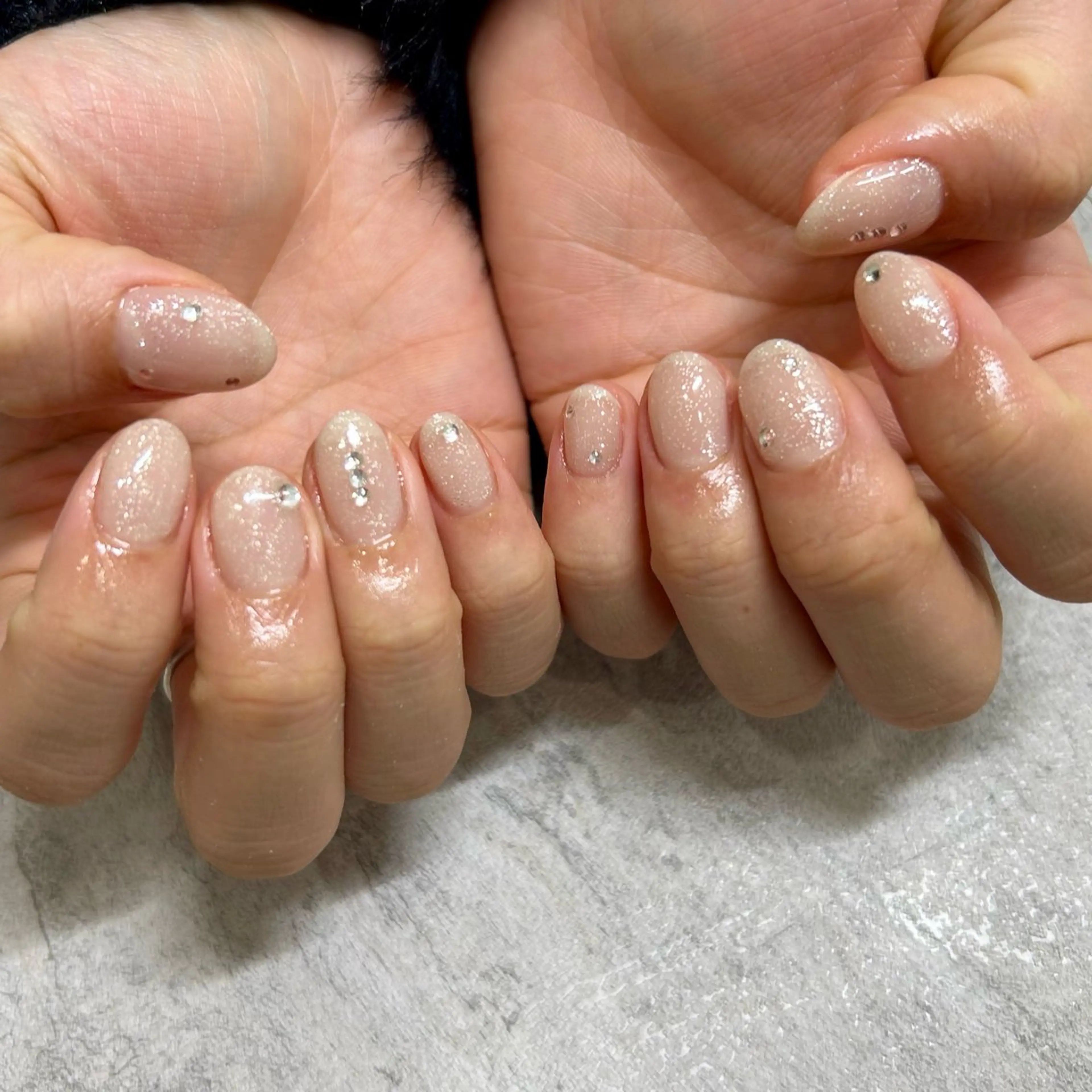 ネイル ワンカラーネイル Allure 小山店 結咲(ゆいさ)のネイルデザイン