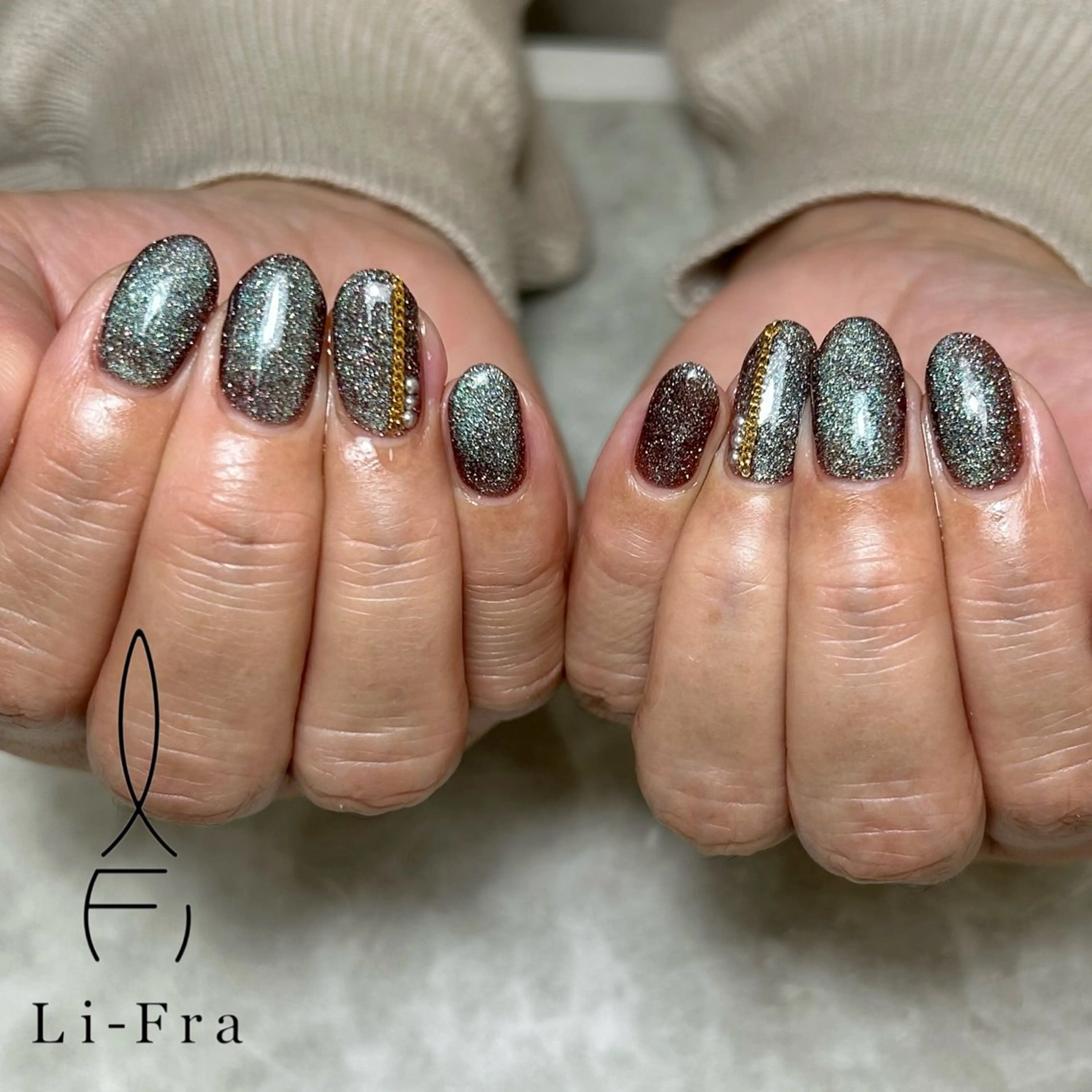 ネイル ハンドネイル lifra MANAKAのネイルデザイン